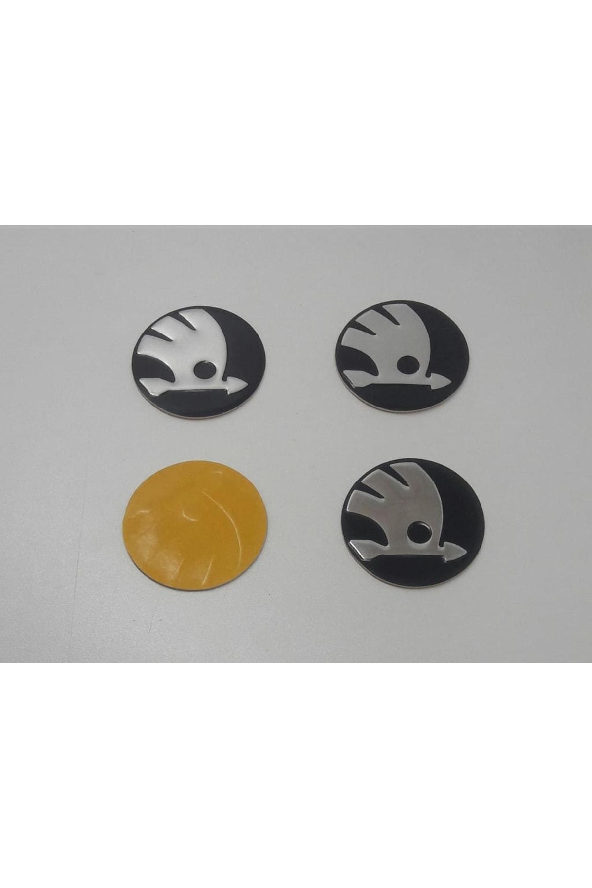 Skoda Jant Göbeği Etiketi 55mm Çap