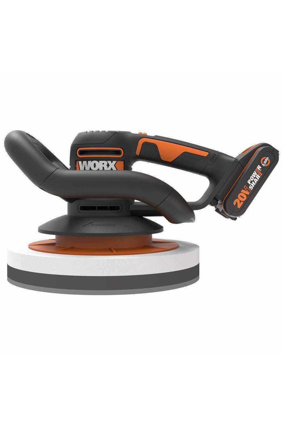 WORX Wx856 20volt 2.0ah. Li-ion 254mm Şarjlı Orbital Polisaj Makinesi