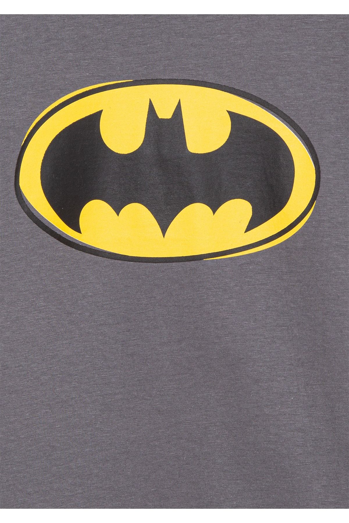 Batman Baskılı Gri Tişört 6610097-70096