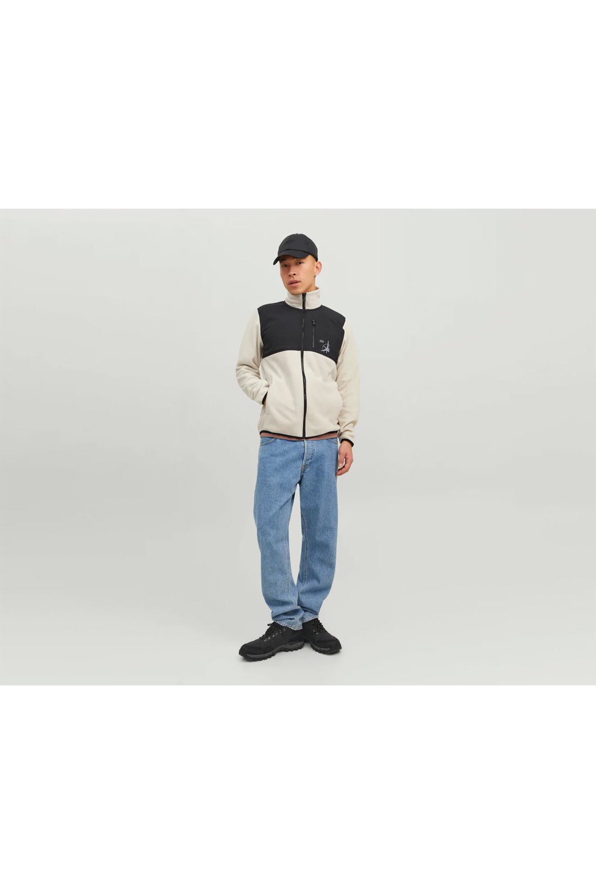 کت مردانه راسته آستین بلند | جک اند جونز Jack & Jones 12227868-MOONBEAM - تصویر 4
