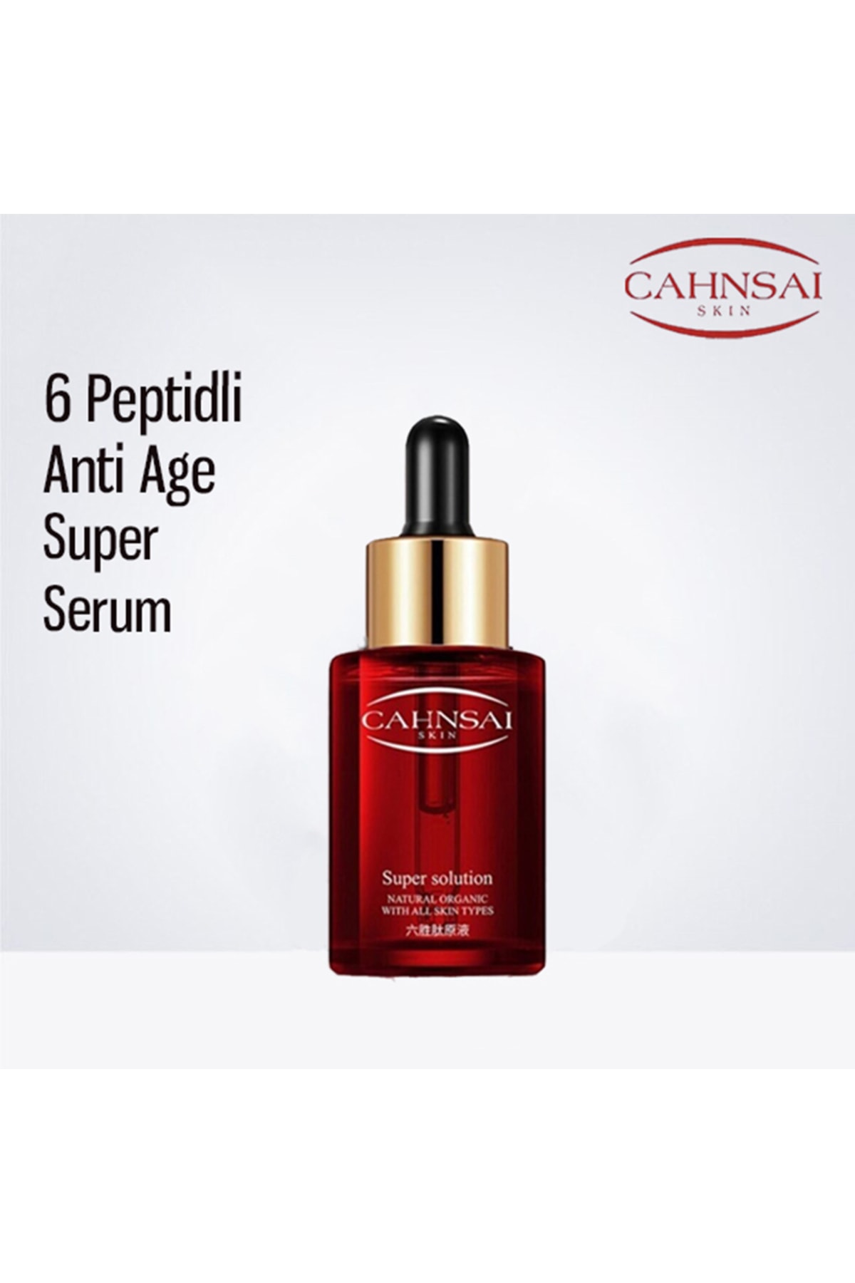 CAHNSAI SKIN 6 Peptidli Anti Age Advanced Super Serum 30ml