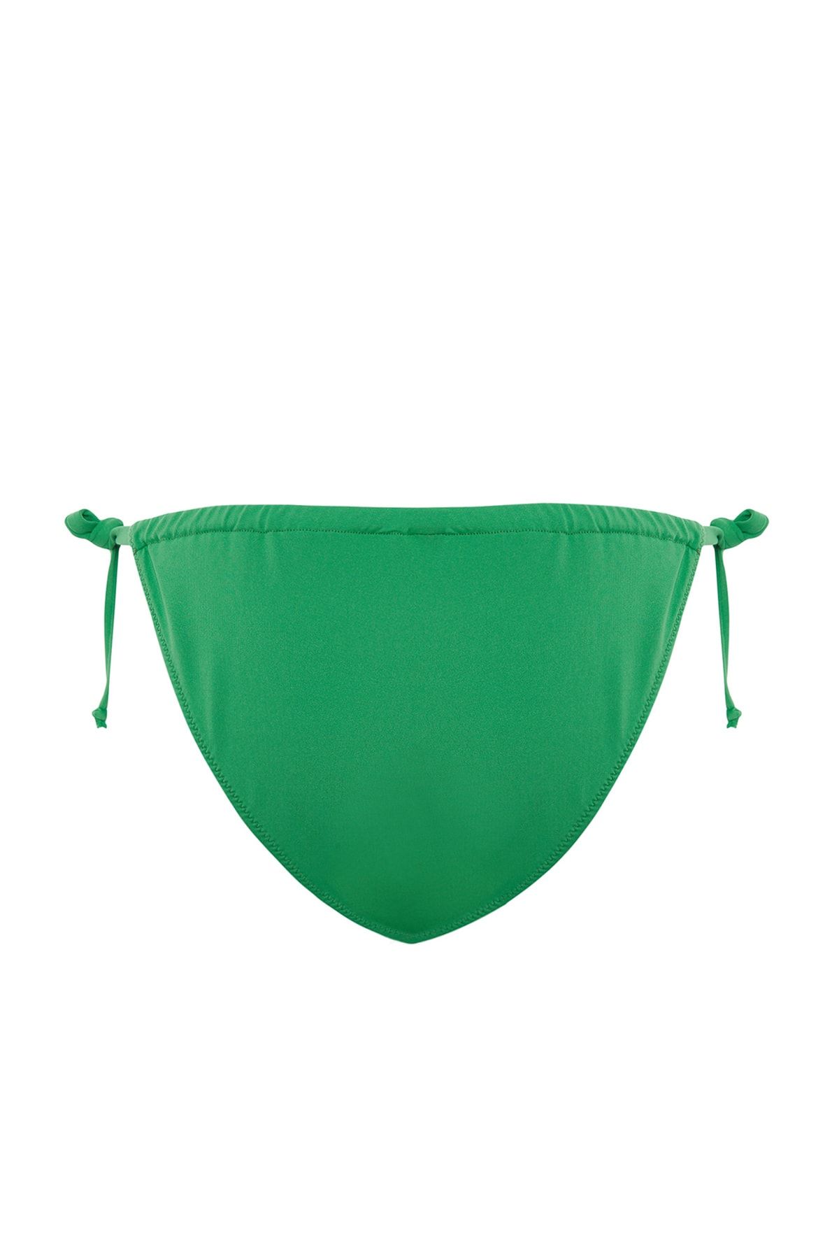 Trendyol Collection-Grüne Tunnel-Bikinihose mit hohem Beinausschnitt TBESS23BA00288 8