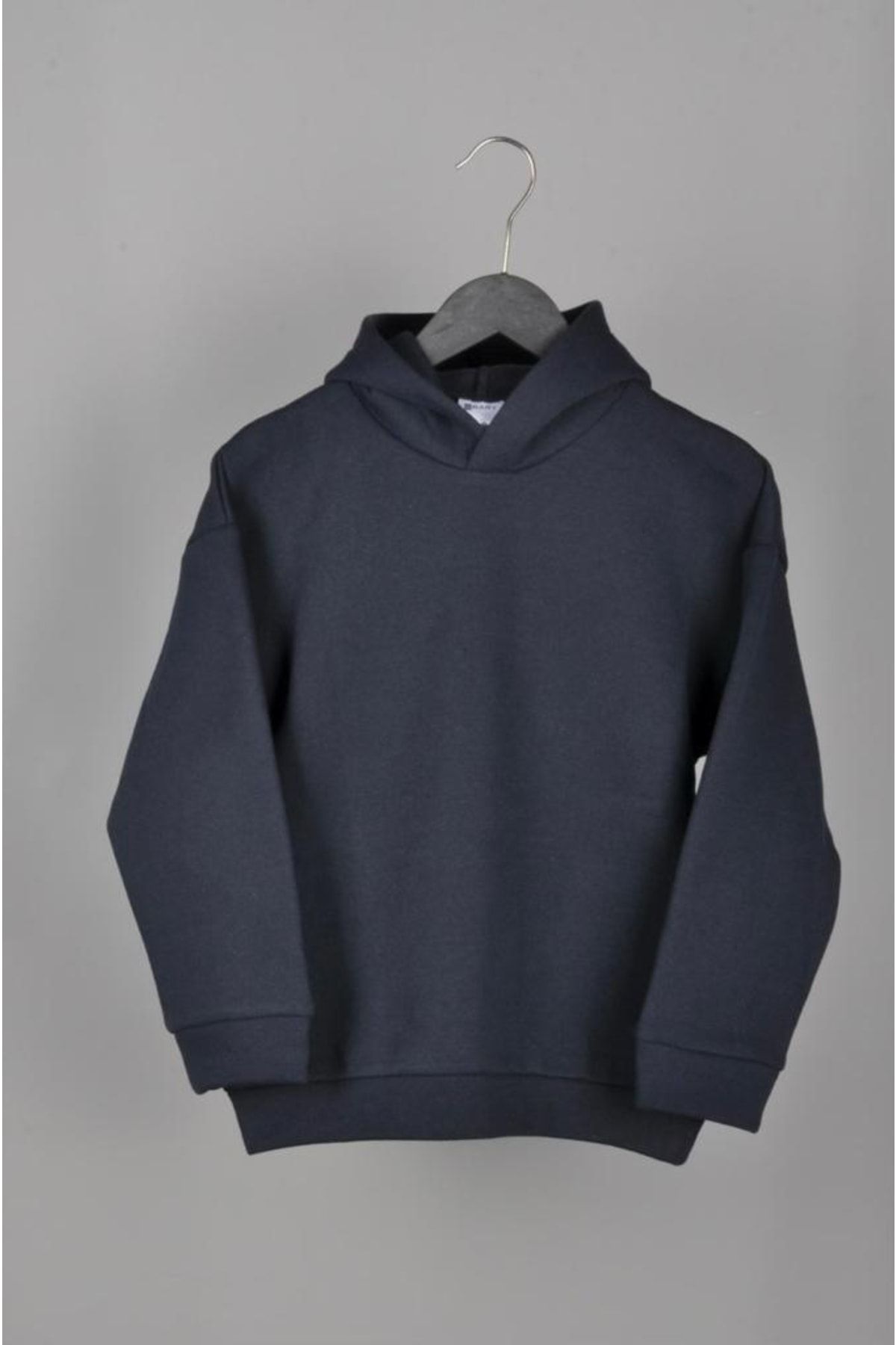 Içi Şardonlu Kapüşonlu Sweatshırt