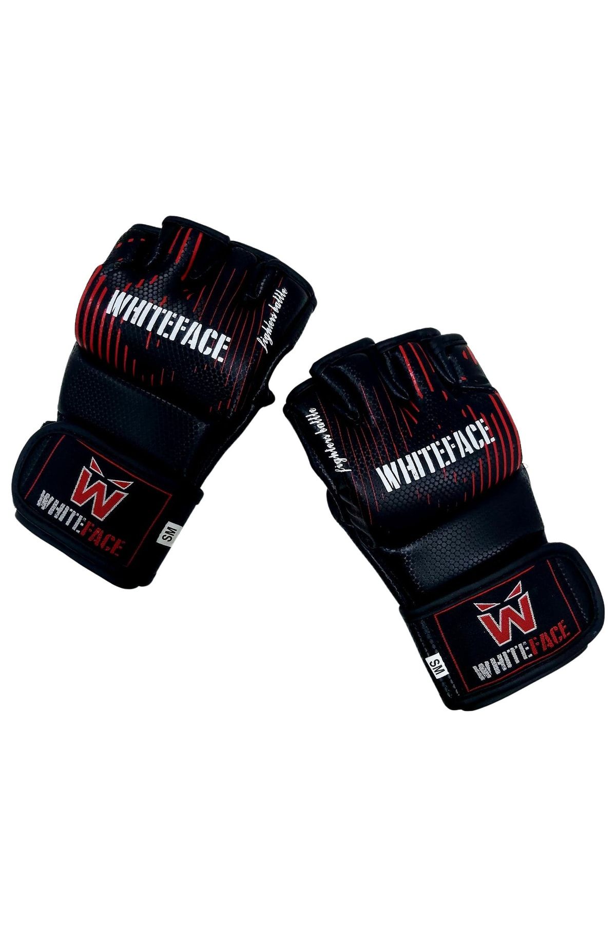 تجهیزات بوکس مشکی دستکش MMA سیاه اورجینال whiteface