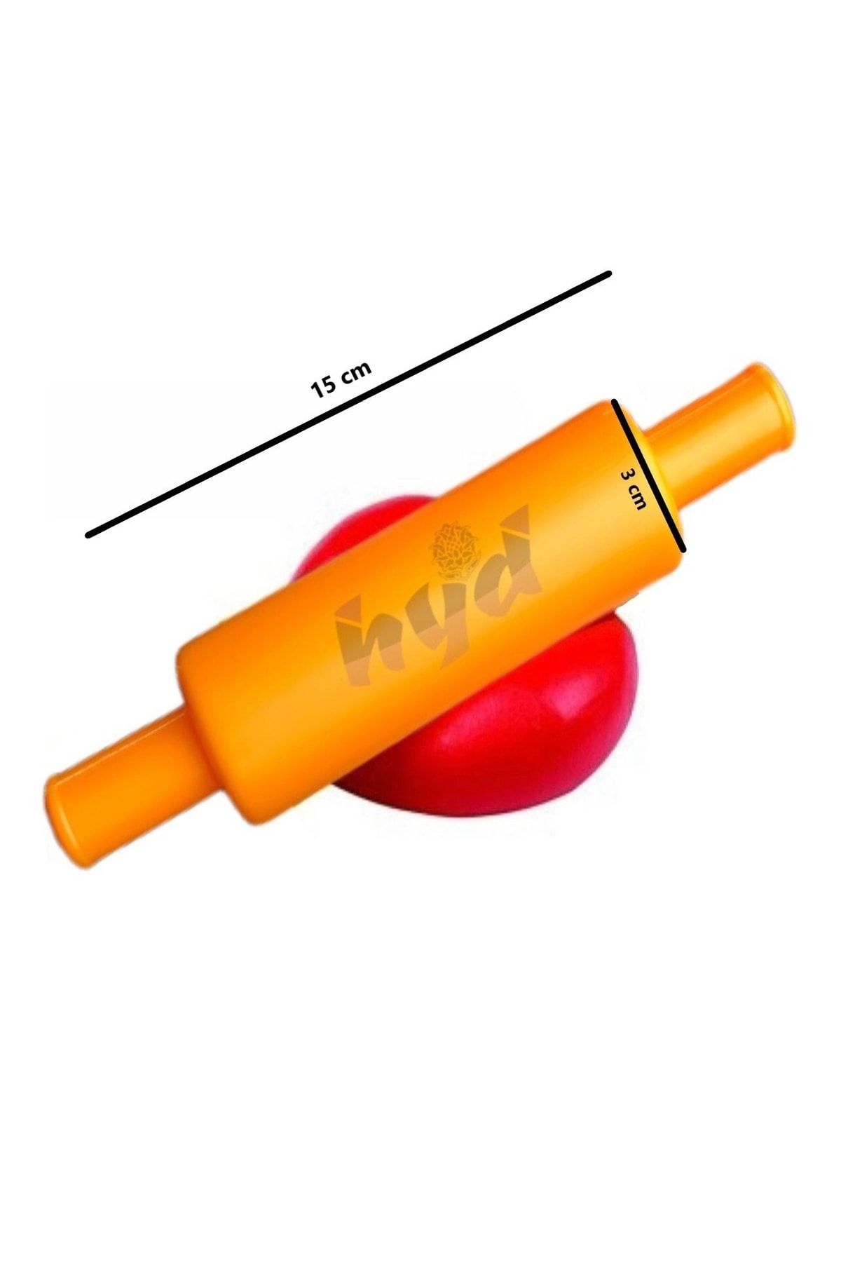Hyd-Play Dough Mold Roller Rolling Pin 15x3 Cm 1