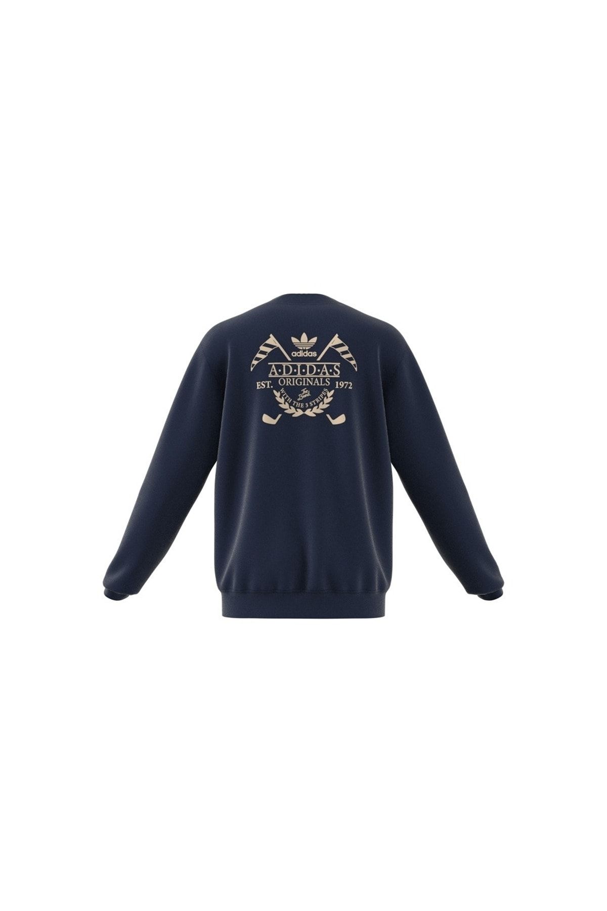 Dark blue new arrivals adidas sweatshirt