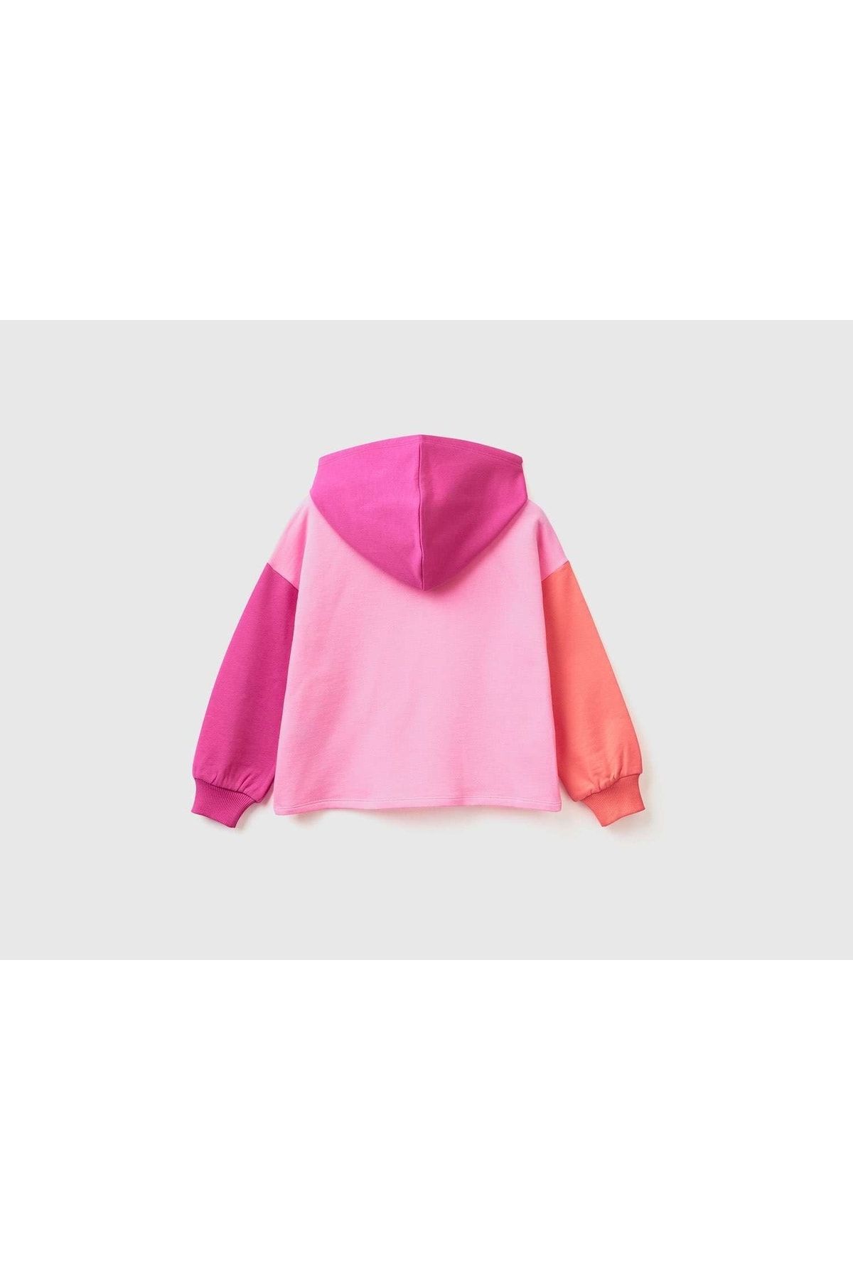Benetton Yazılı Sweatshirt