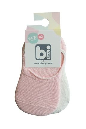 Kız Erkek Bebek Basic Desen Silikonlu 2li Babet Çorap STL00005028