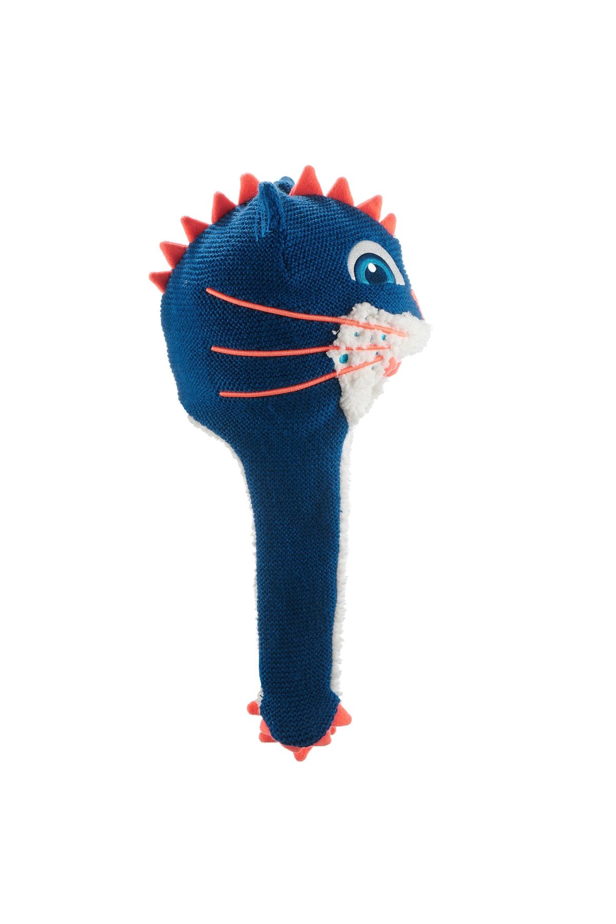 کلاه بافتنی آبی دخترانه و پسرانه بچگانه بچه اسکی بابی زمستانی بانی Monstercat Decathlon