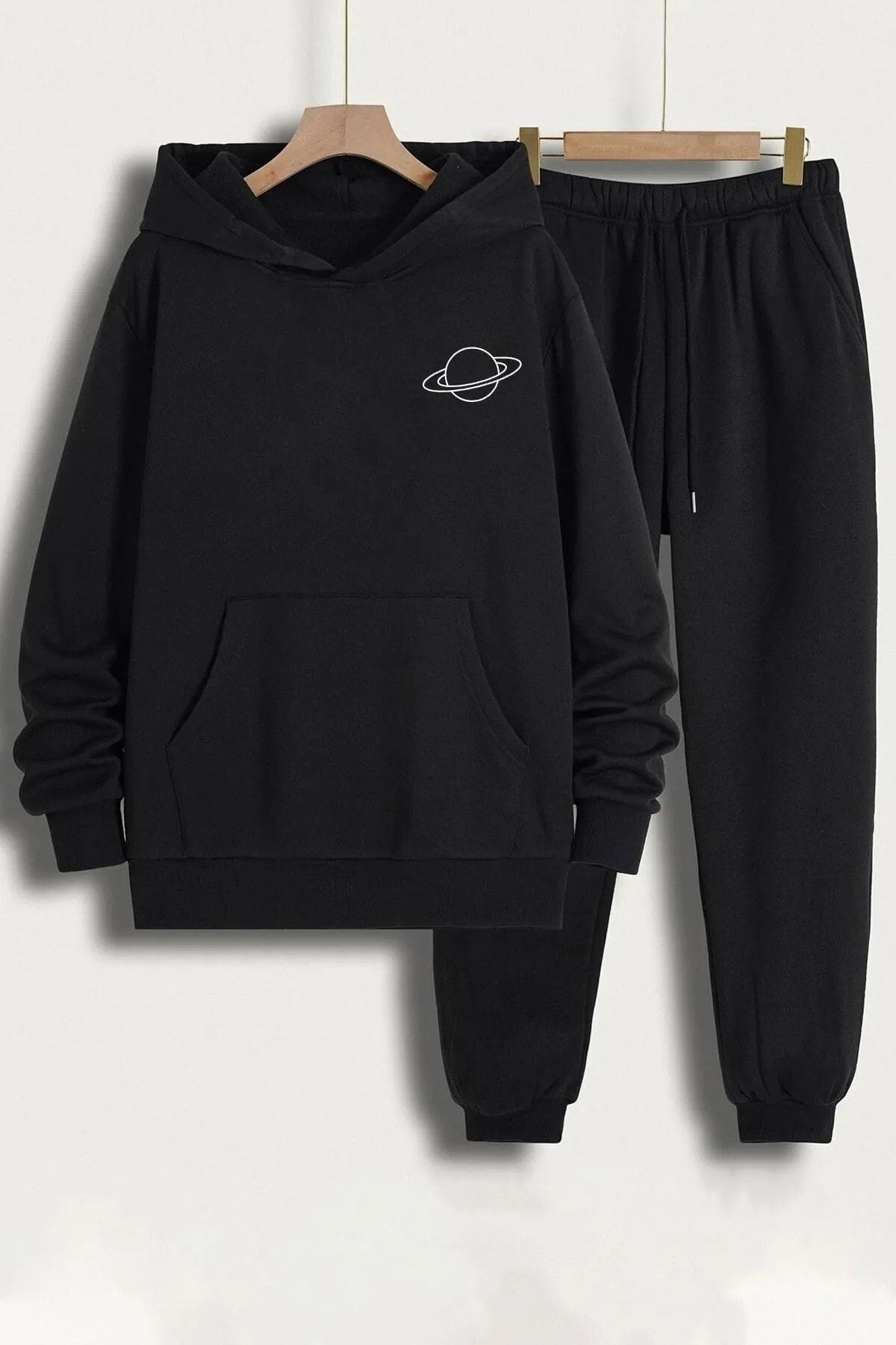 DAXİS Sportwear Company Printed Unisex Hooded Tracksuit Set- Trendyol