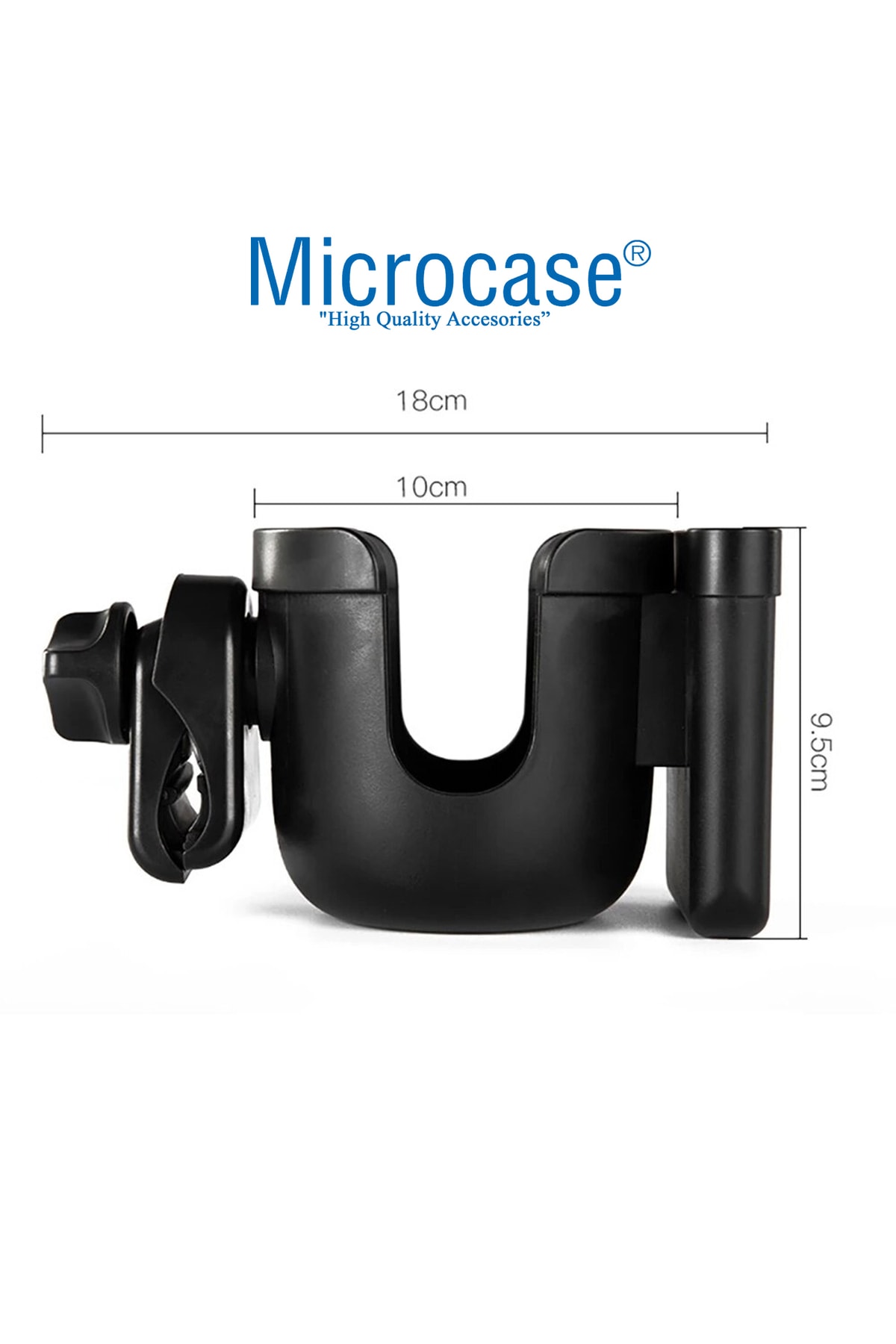 Microcase Bisiklet Bebek Arabası Için Şişe Biberon Bardak Ve Telefon Tutucu - Al2816 fotoğrafı 7 (önizleme)