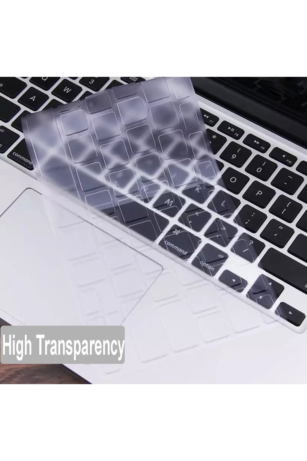 Macbook Air 13 A1466 2017 Yılı Uyumlu Klavye Koruyucu Türkçe Q Klavye Yıkanabilir Klavye Guard 6