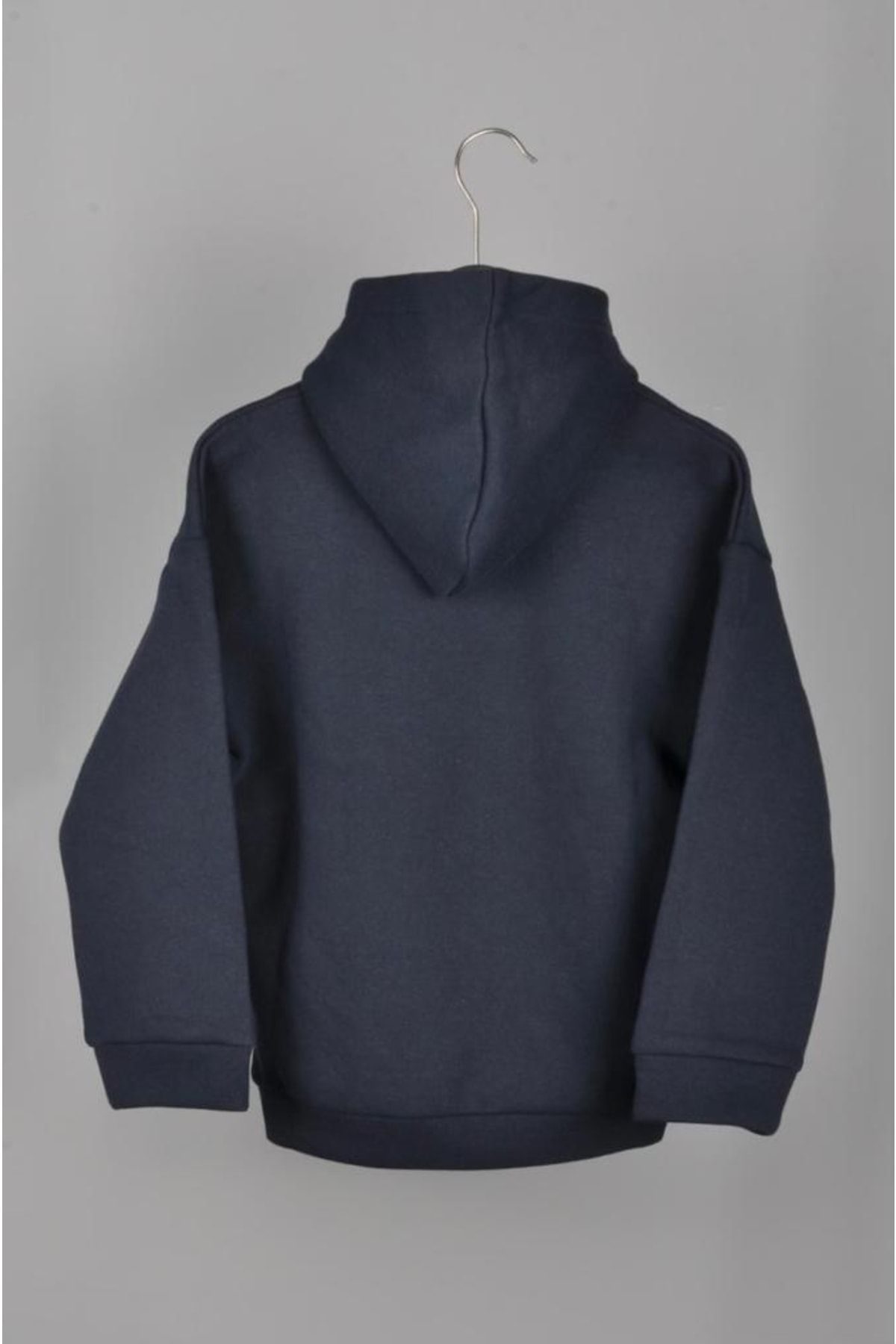 Içi Şardonlu Kapüşonlu Sweatshırt