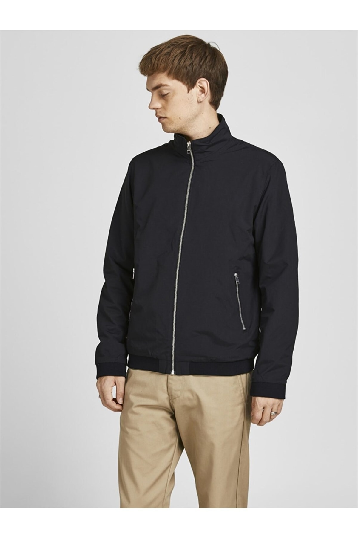 کاپشن مردانه راسته رگلان | جک اند جونز Jack & Jones 12204277 199XS - تصویر 4