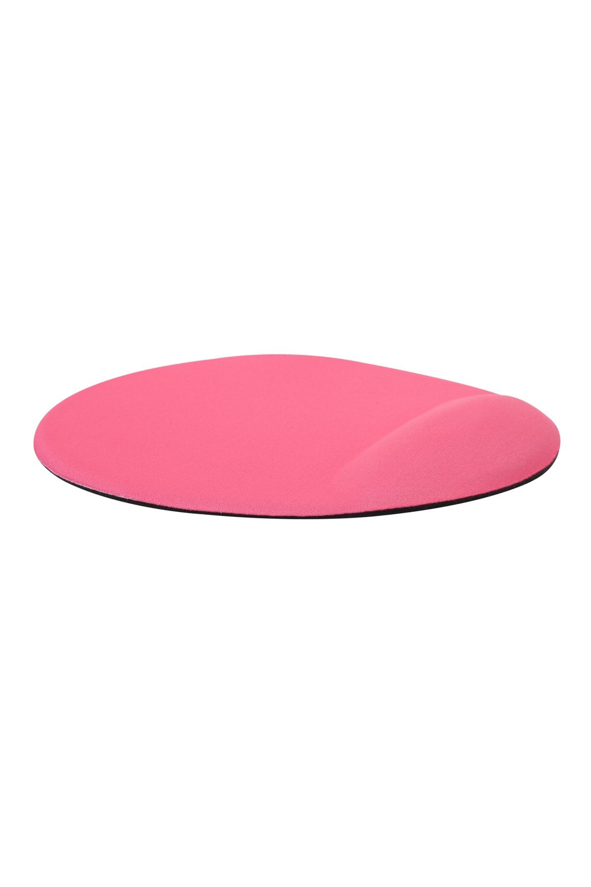 newdaki-Pink Computer Notebook Ergonomic Optical Mousepad with Wristband Support 19x23 2