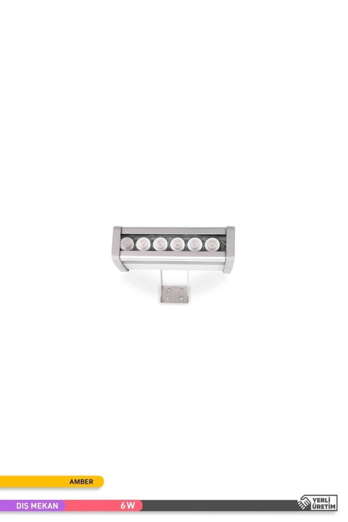 Led Wallwasher Amber Işık 6w 180mm 3