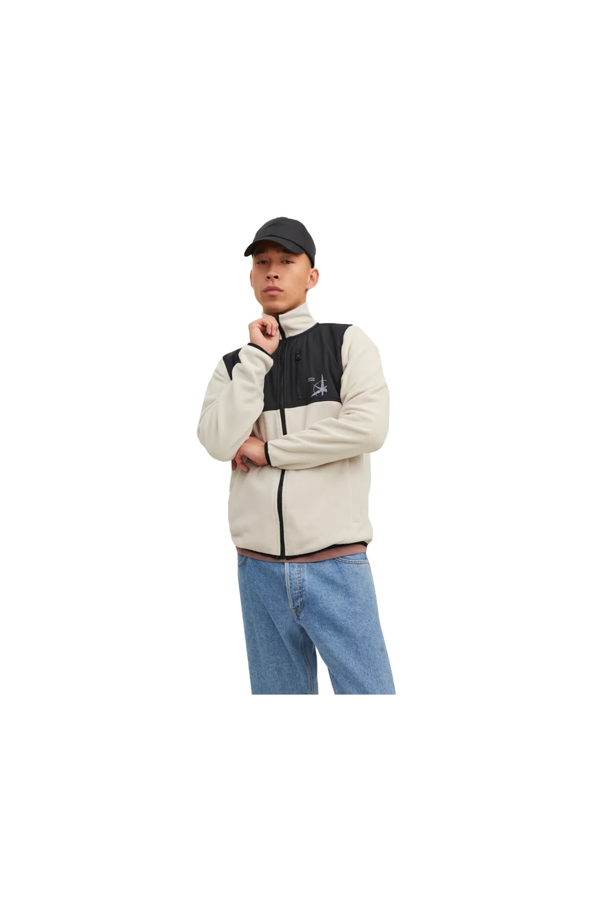 کت مردانه راسته آستین بلند | جک اند جونز Jack & Jones 12227868-MOONBEAM - تصویر 2