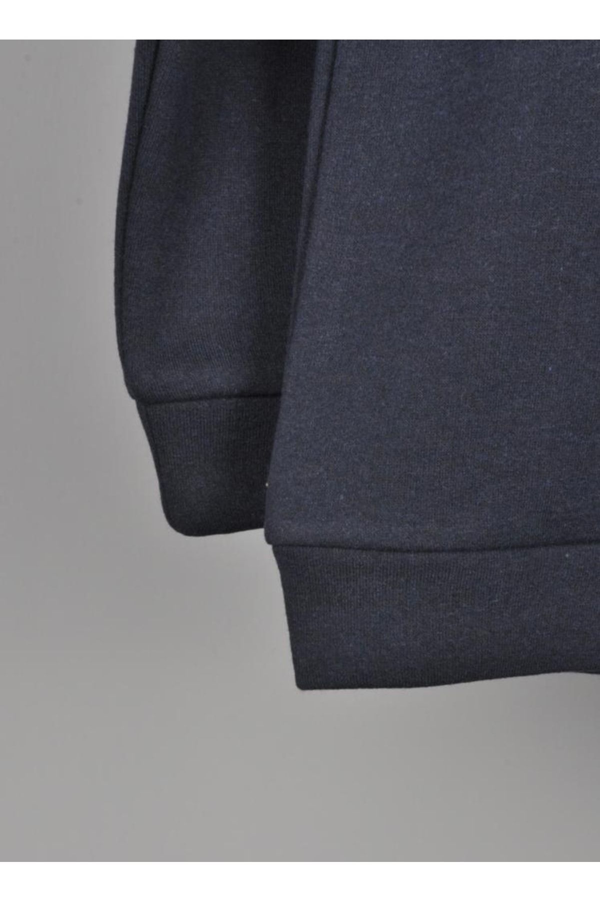 Içi Şardonlu Kapüşonlu Sweatshırt