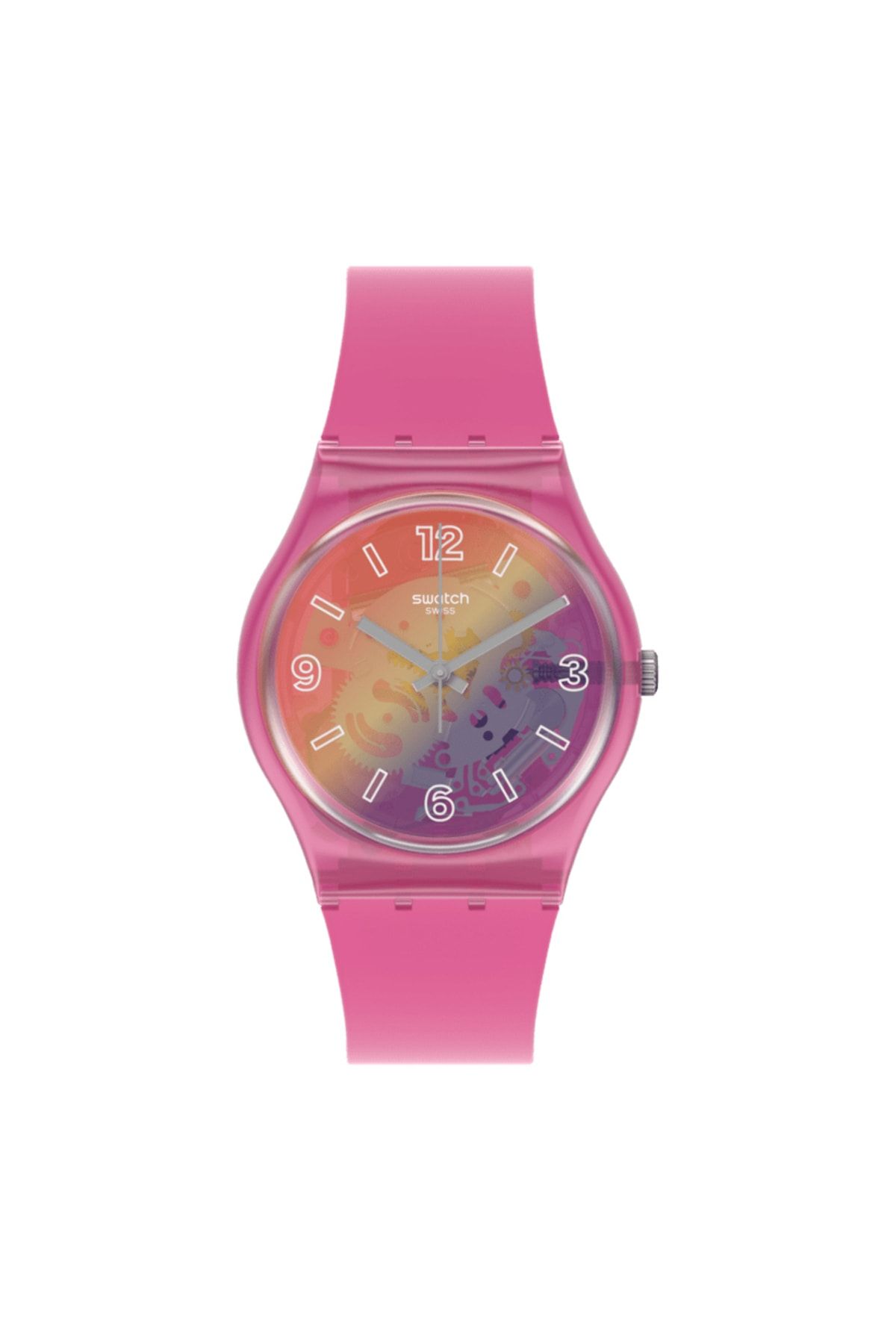 ساعت صورتی زنانه تب Disco مچی GP174 Swatch