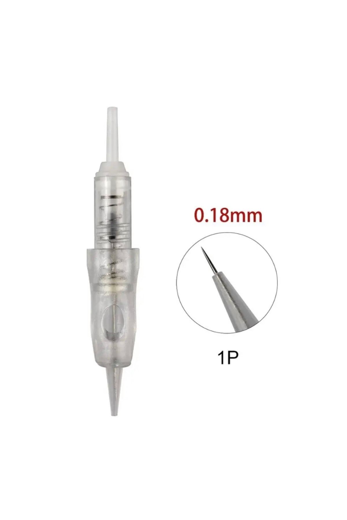 İthalSepeti 10 Adet R1-0.18mm Ji Dragon V8 - Monica Uyumlu Kalıcı Makyaj Iğnesi