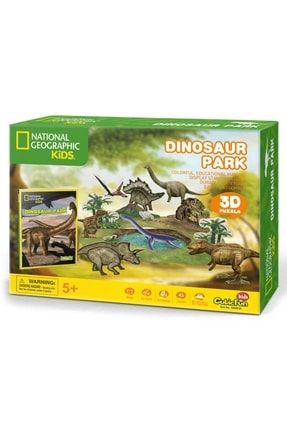 Fun National Geographic Kids 3d Puzzle Dinozor Parkı CUB/DS0973H