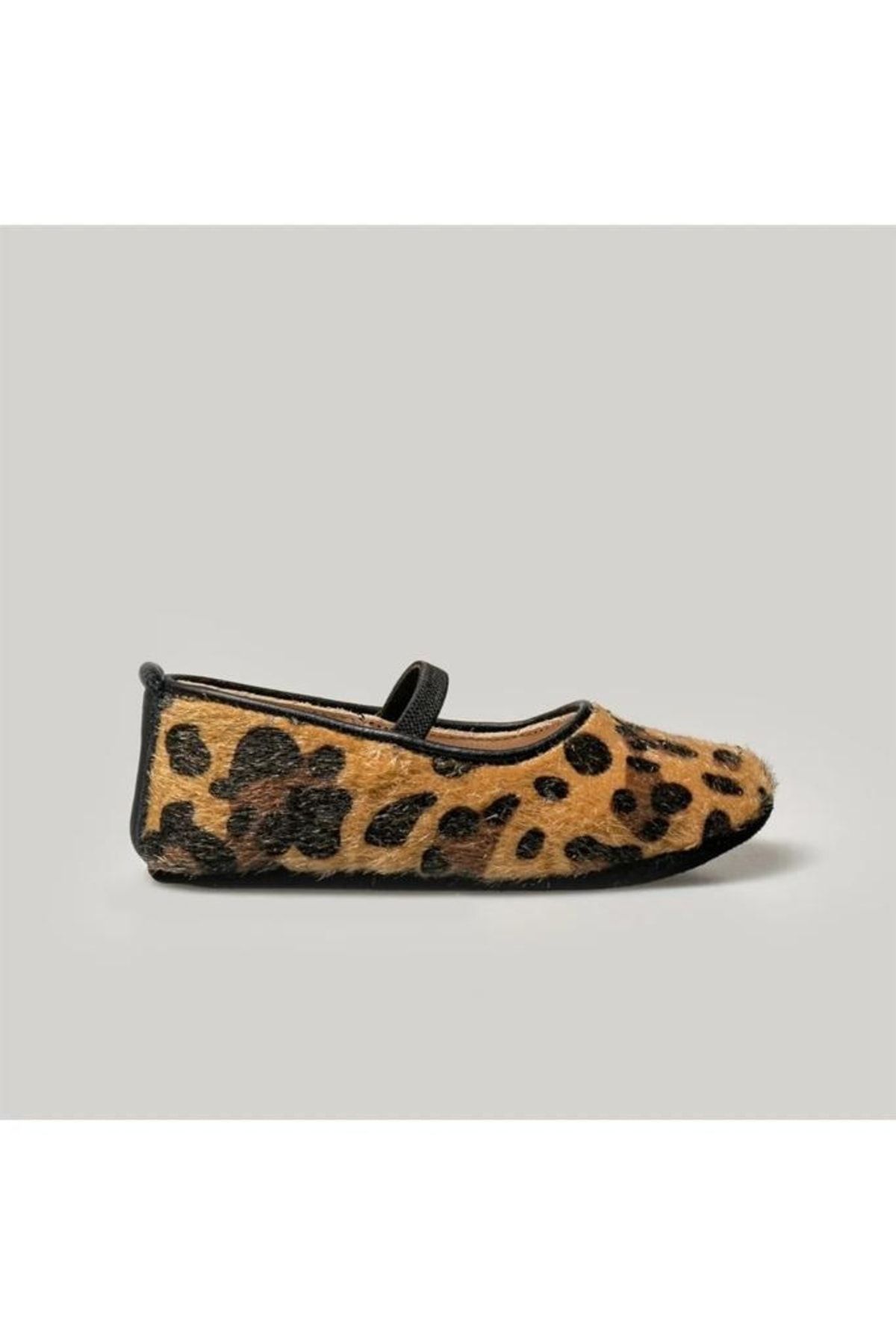 Kız Çocuk Leopar Desenli Babet