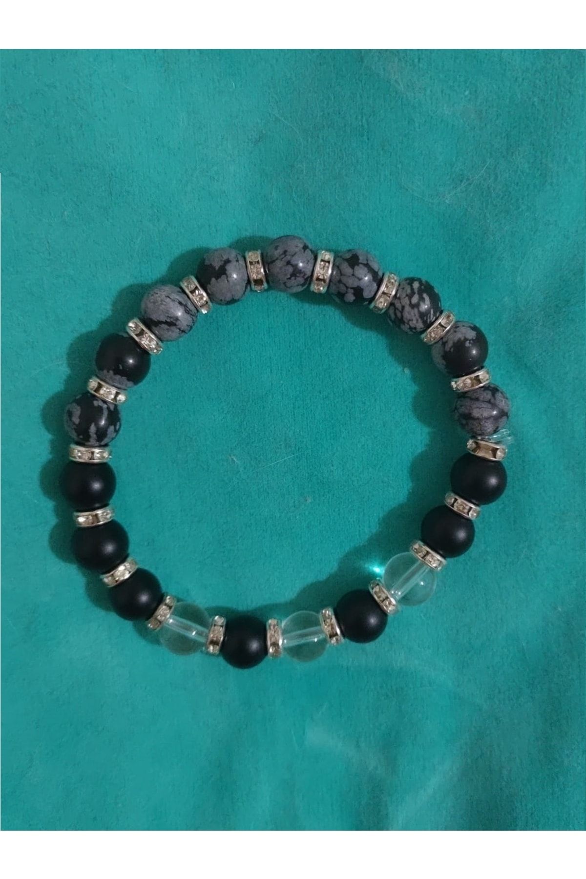 Obsidian store stone bracelet