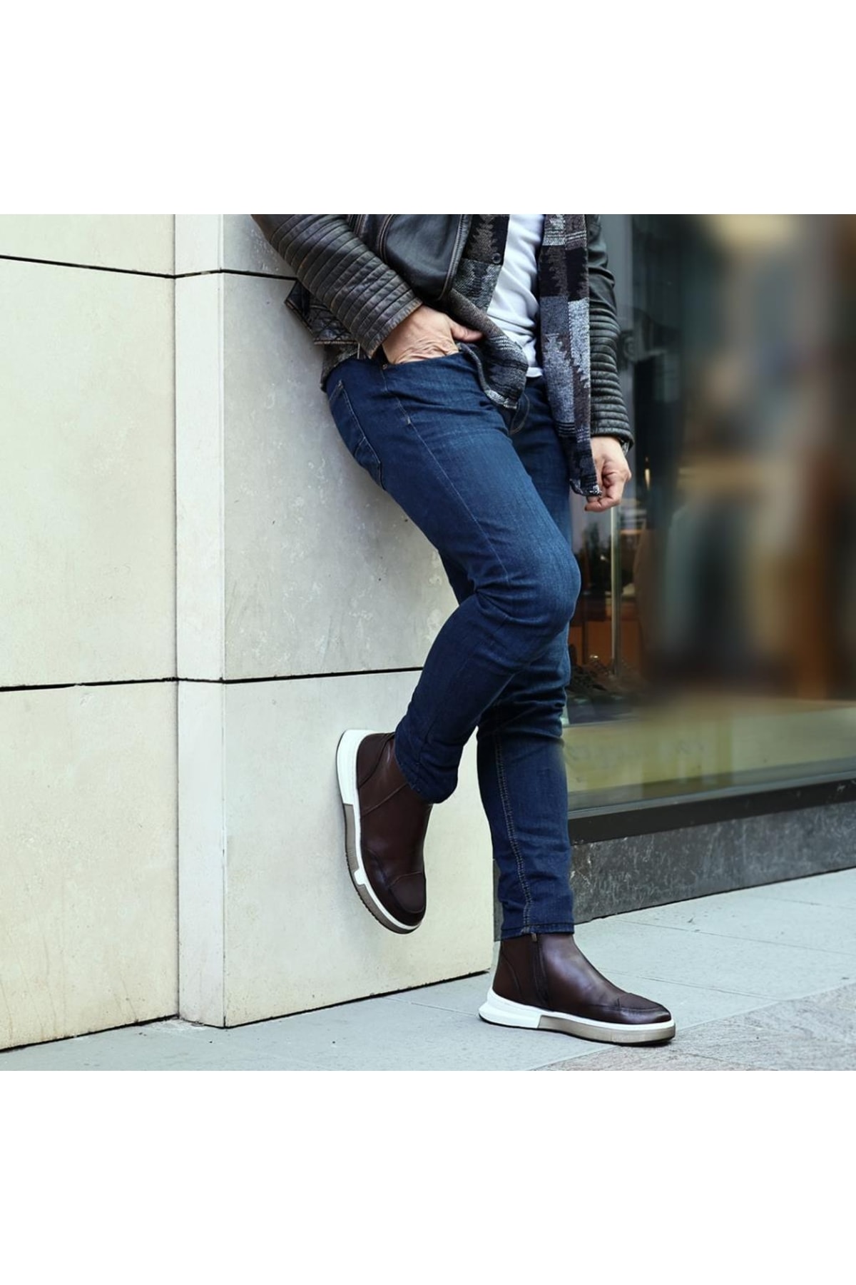 İBAY  15703 Chuck Kahverengi Erkek Bot - Görsel 5