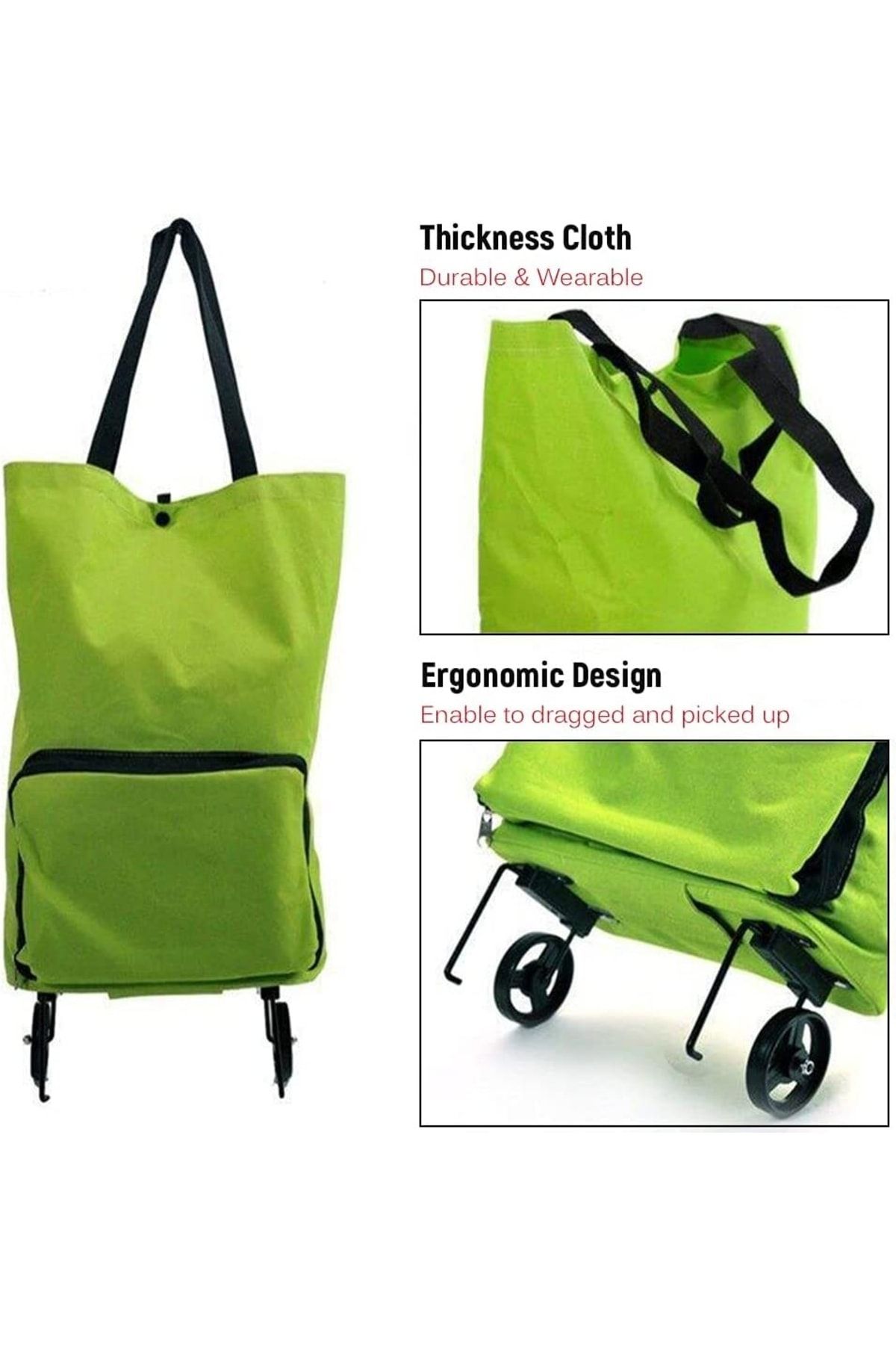 Foldable shopping Trolley Bag