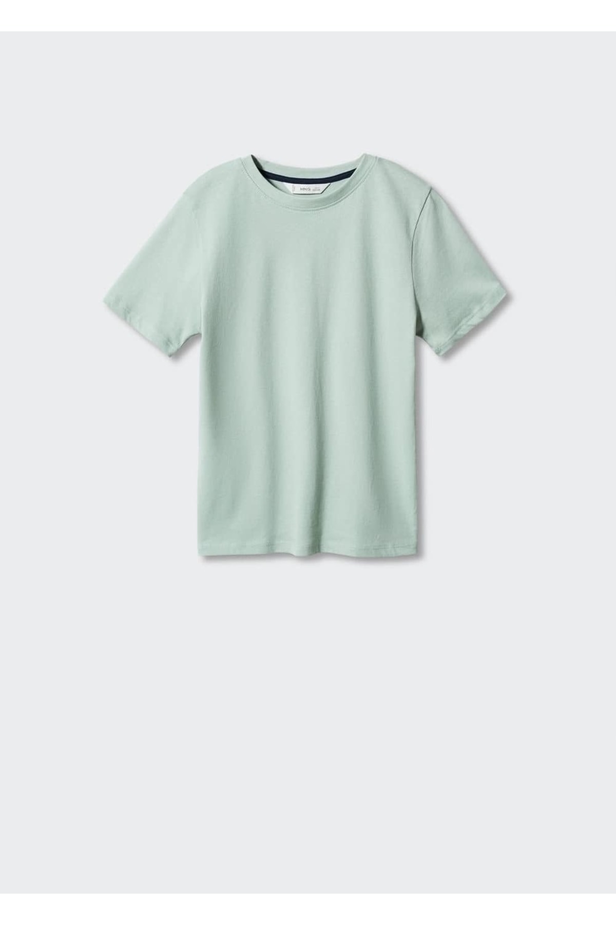 تی شرت ساده سبز روشن پسرانه منگو Mango