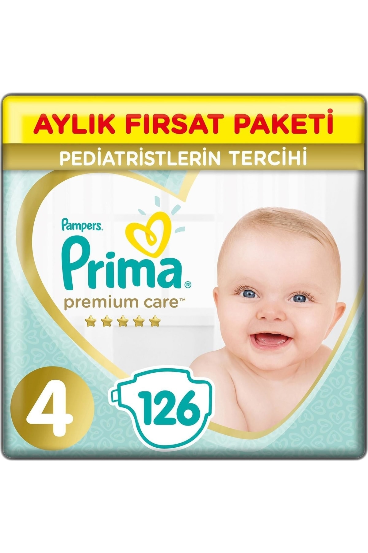 PratikAVM Prima Premium Care Aylık Fırsat Paketi 4 Beden 126 Adet