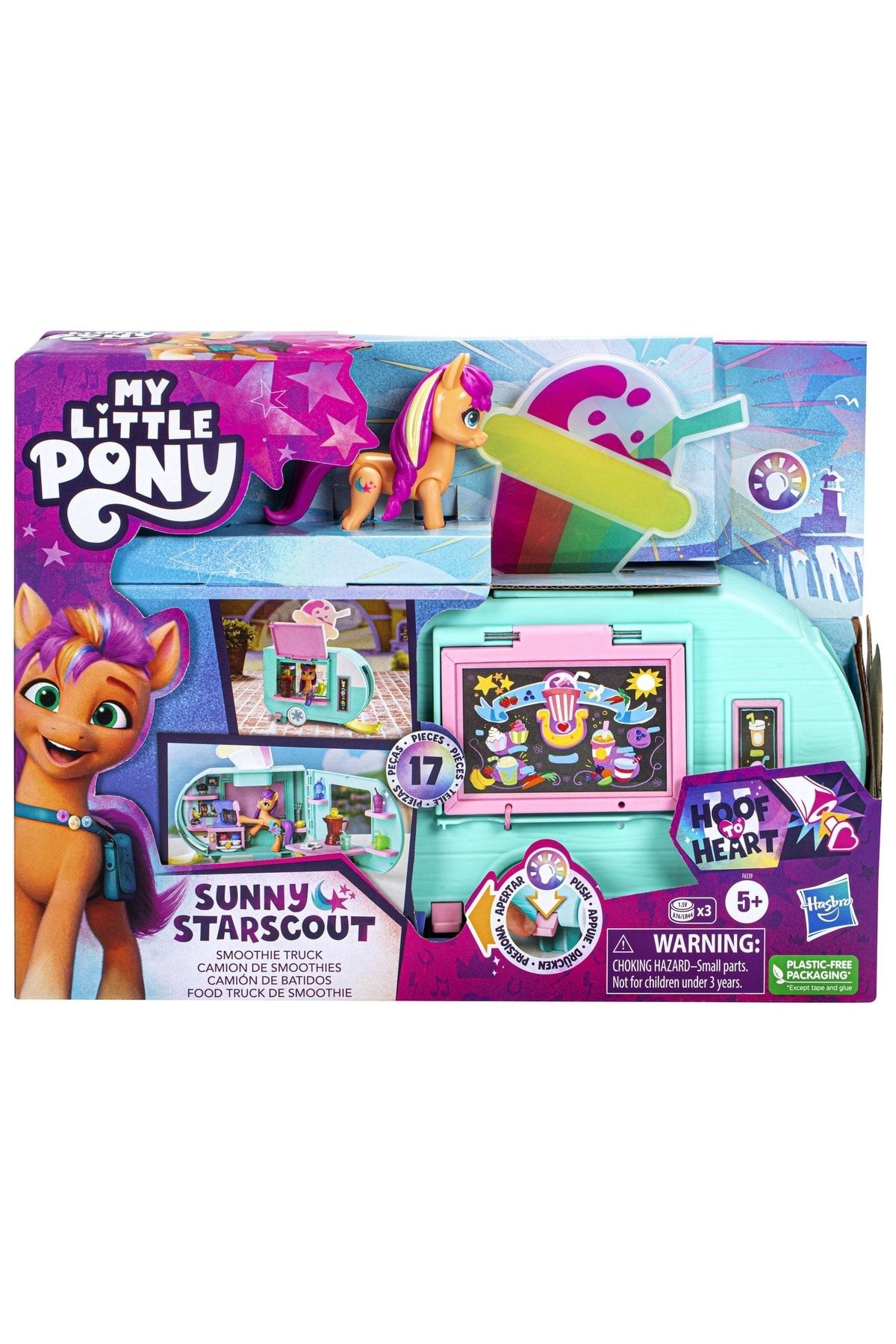 Hasbro Oyuncak My Little Pony Sunny Starscout Smoothie Kamyonu