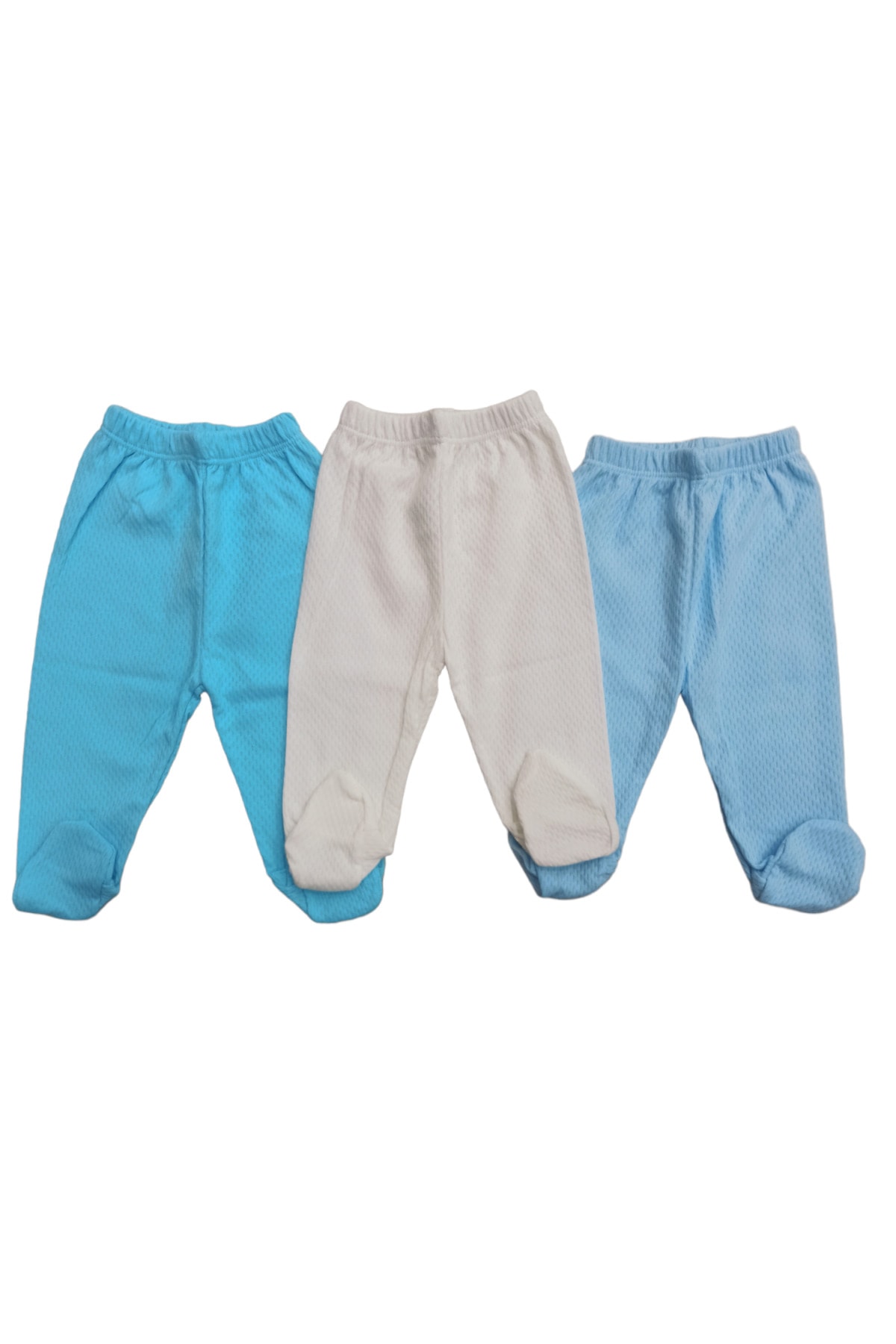 بادی نوزادی پسرانه – دخترانه فیروزه bebedino | 2028992 اورجینال - تصویر 2