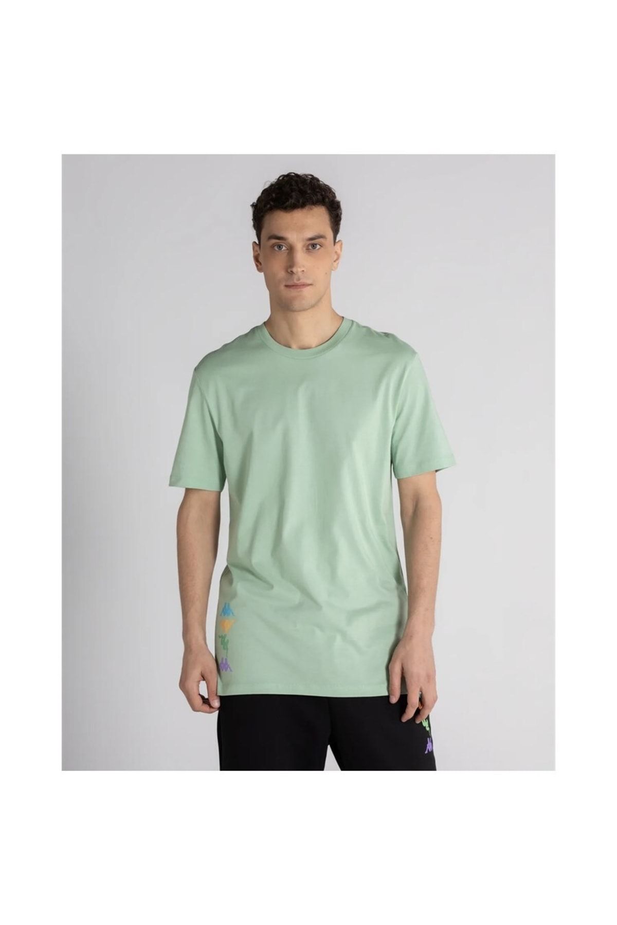 Kappa T Shirt Green Trendyol