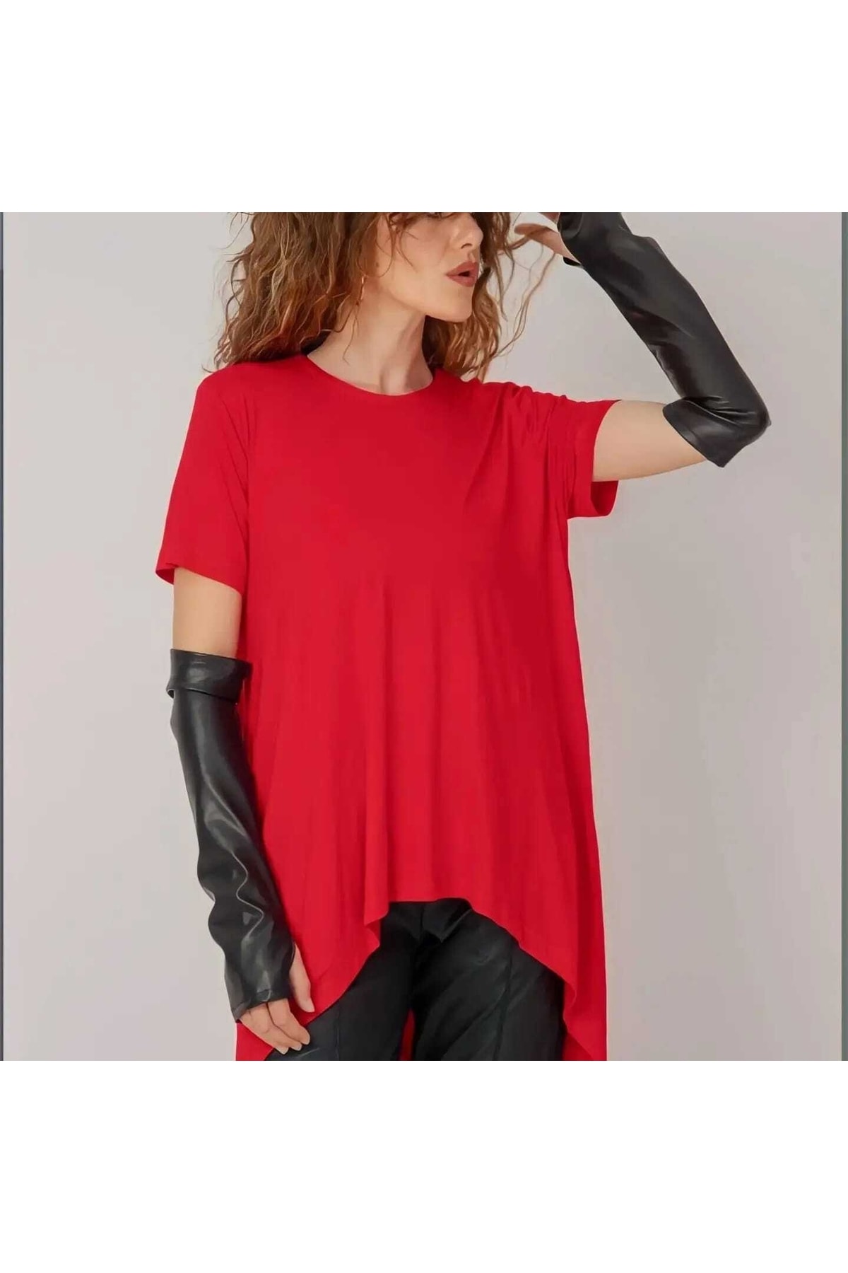 Charango Unisex Kesik Parmak Ge meli Uzun Deri Kolluk Eldiven Ikili charango-unisex-kesik-parmak-ge-meli-uzun-deri-kolluk-eldiven-ikili