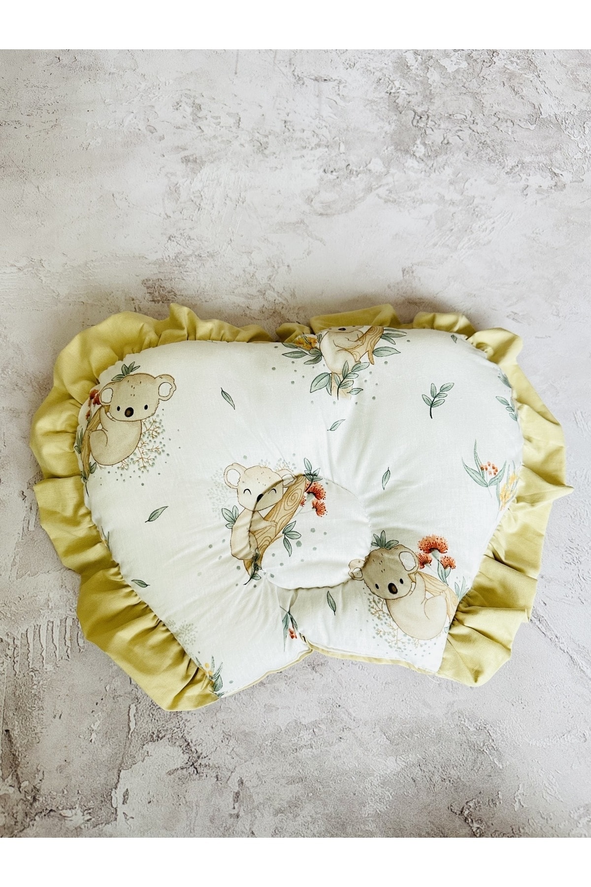 JUNİPERUS Baby Nest Koala Fırfırlı Ortopedik Çift Taraflı Bebek Yatağı Anne Yanı Bebek Yatağı fotoğrafı 4 (önizleme)