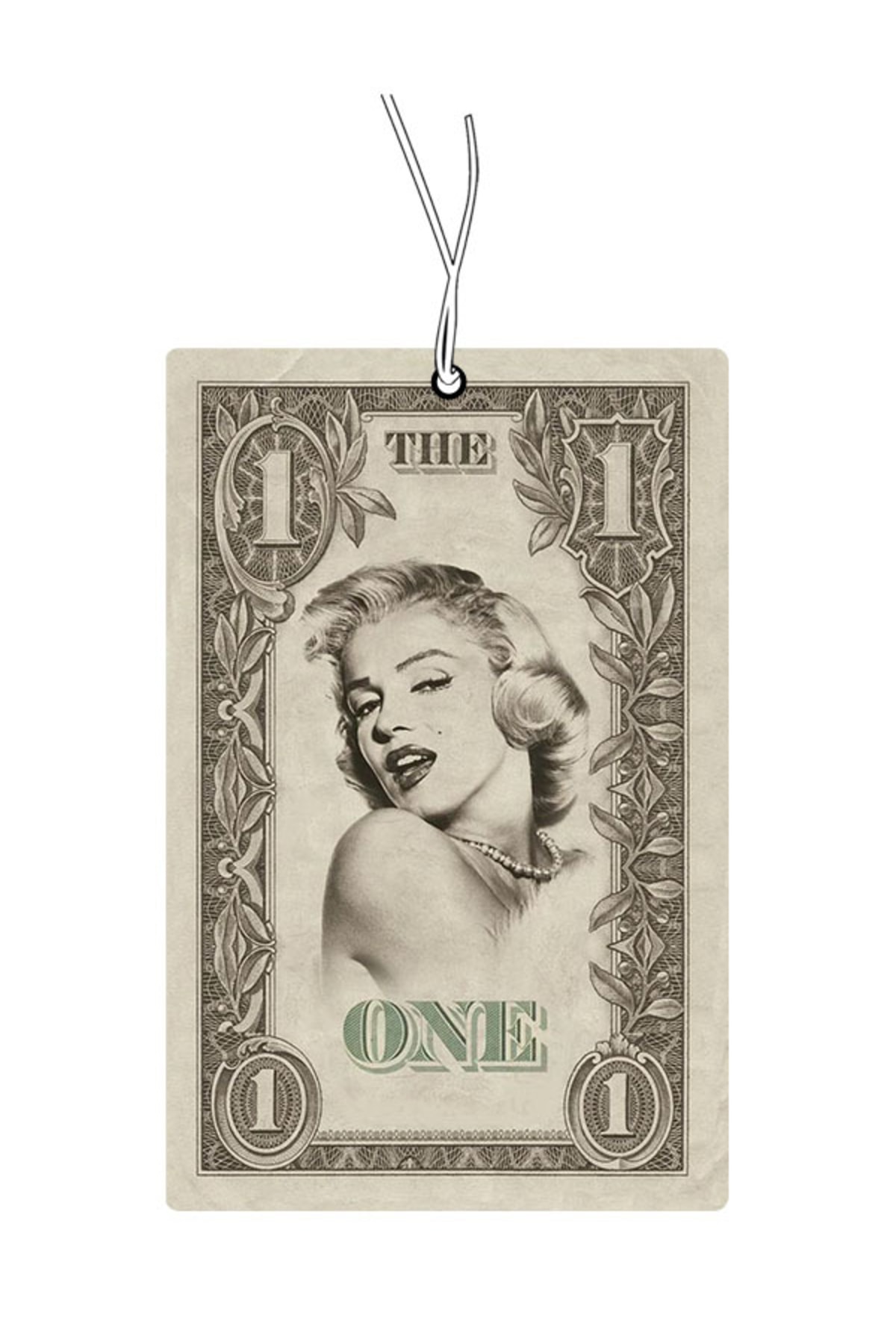 odaburada Marilyn Monroe Dolar Figürlü Dekoratif Oto Kokusu