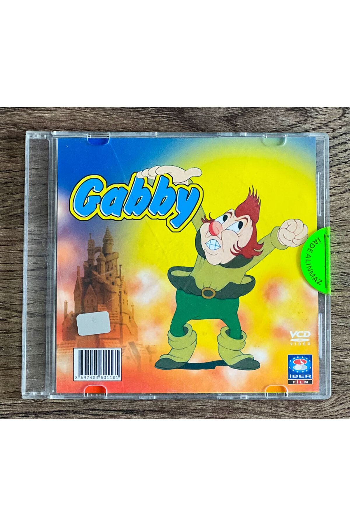 VCD Gabby Çocuk Filmi Çizgi Film