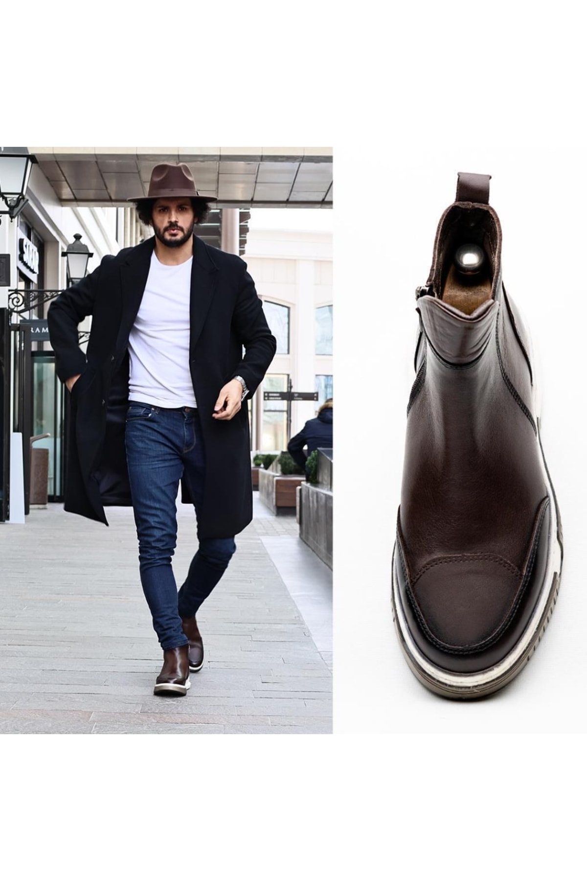 İBAY  15703 Chuck Kahverengi Erkek Bot - Görsel 2