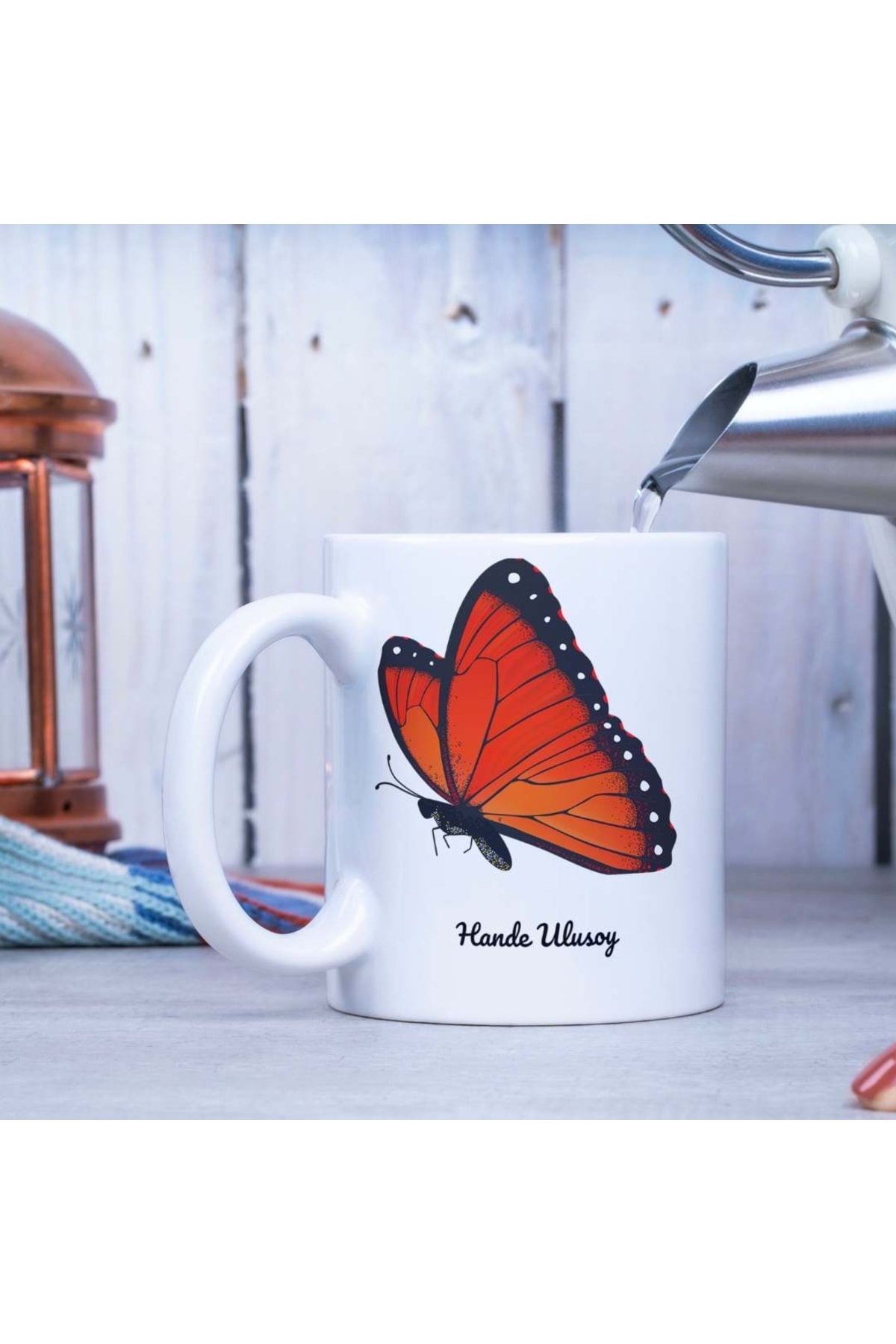 Personalized Butterfly Design Cup Mug
