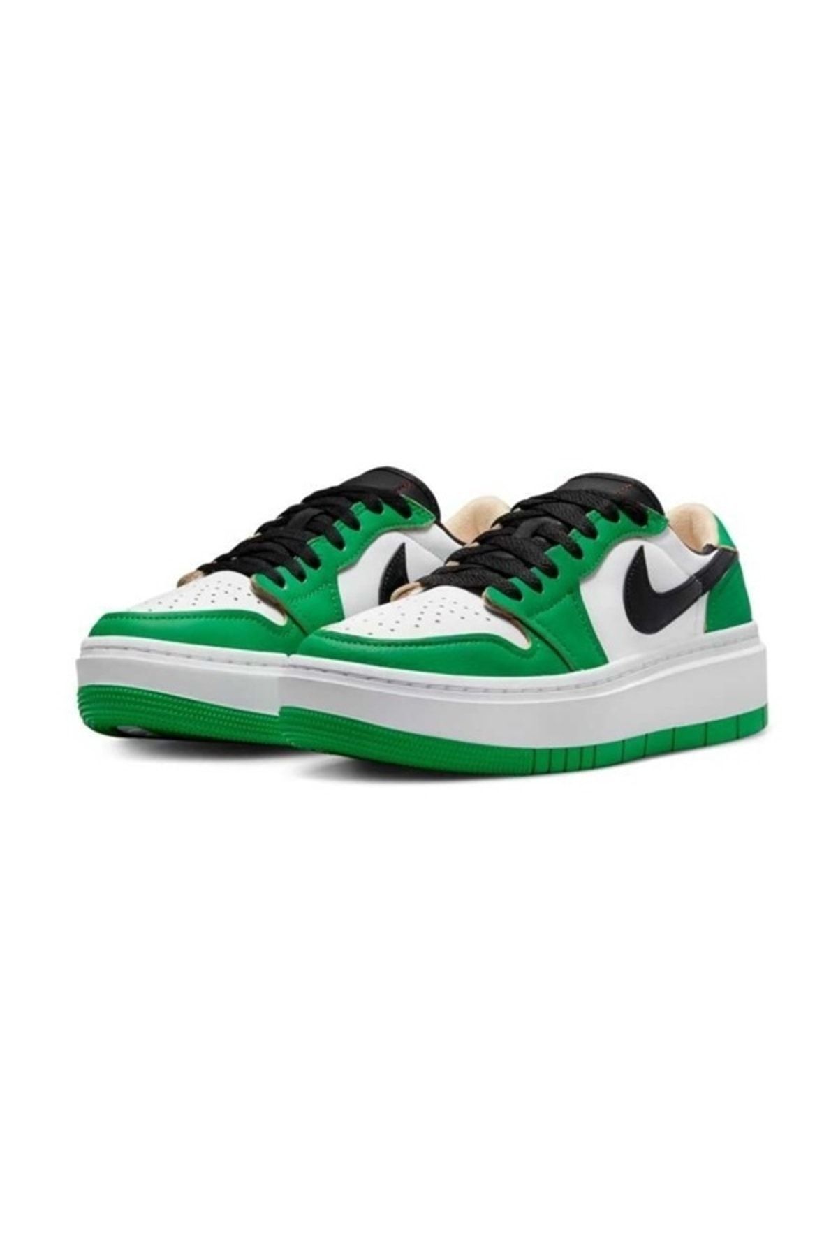 Nike wedge top sneakers green