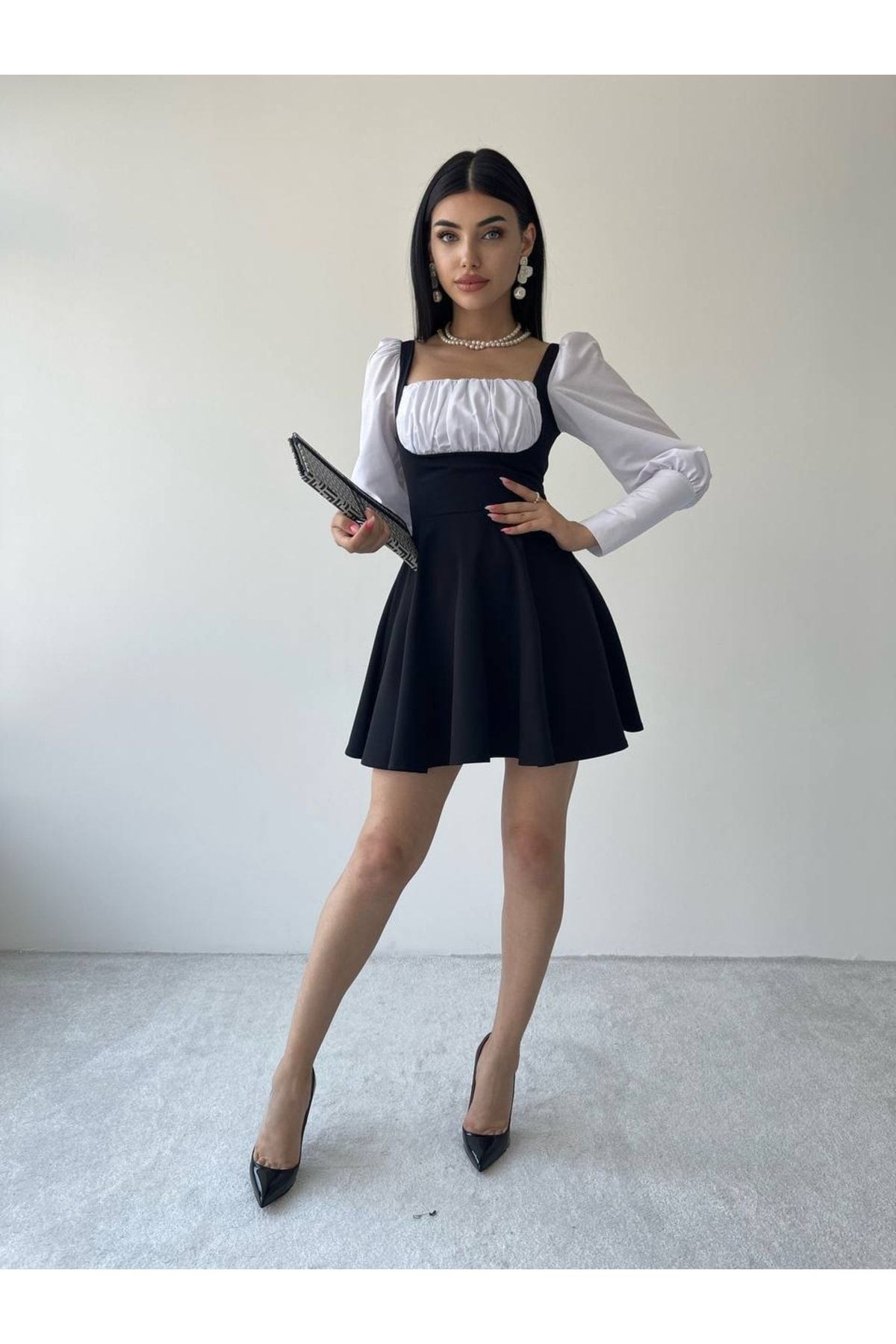 Underbust pinafore dress hot sale