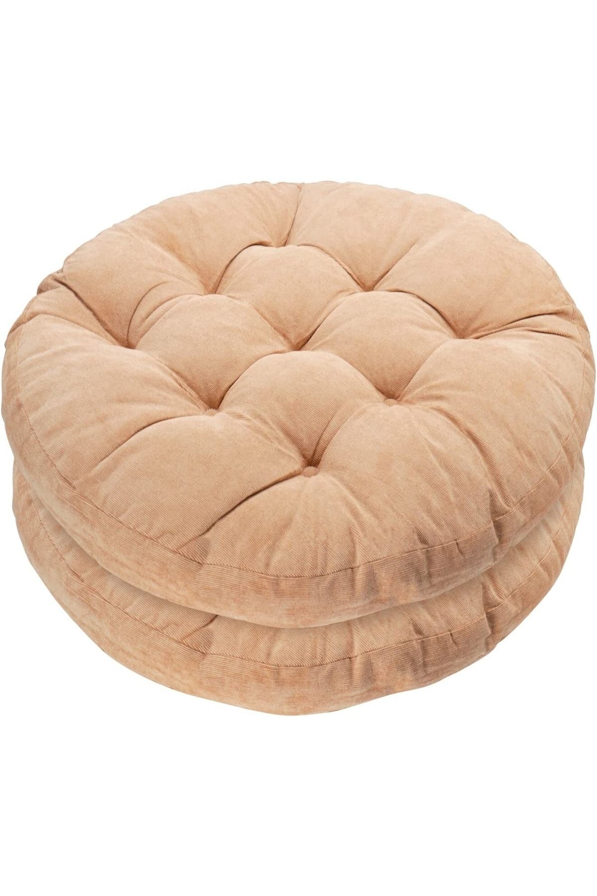 puffiber-Pernă rotundă pentru scaun, set de 2 perne pentru podea pentru interior și exterior 4