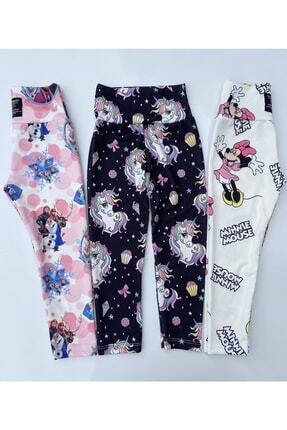 Tunays Dijital Baskılı &Ccedil;ocuk Tayt 3'l&uuml; Takım