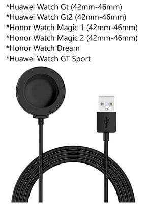 Huawei Watch Gt-Gt2 (42-46MM)/Honor Watch Magic 1-2 (42-46MM)/Honor Watch Dream Şarj Aleti HUAWEİŞARJ-2-