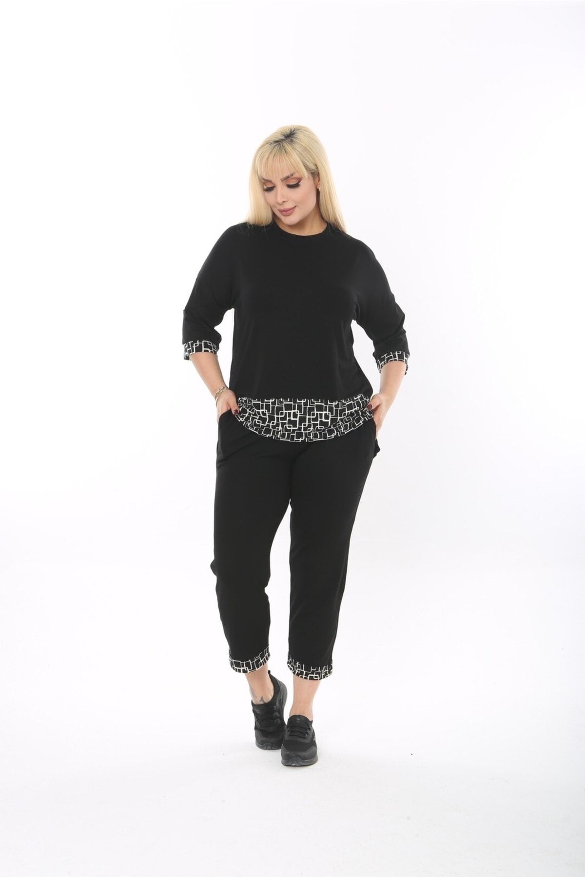 Plus size shop tracksuit bottoms uk