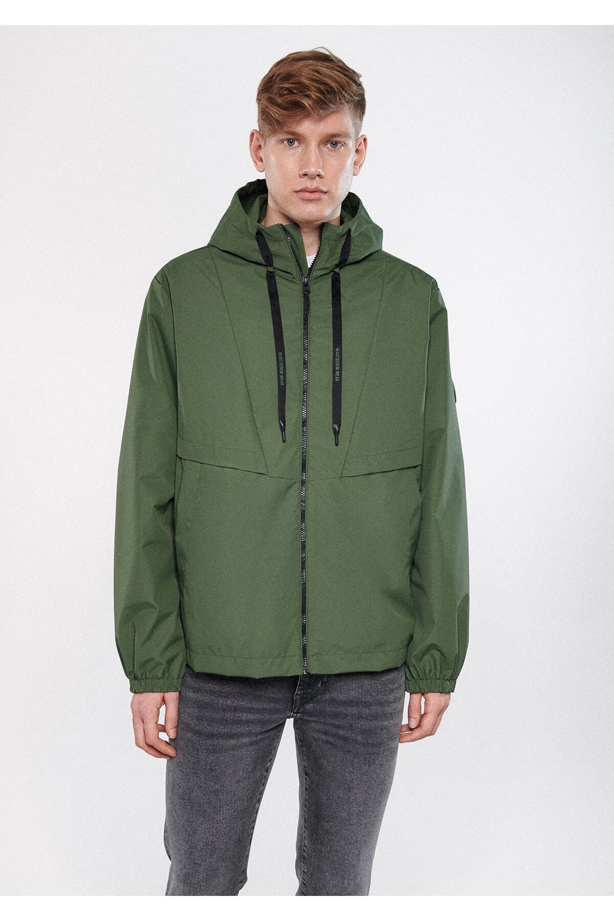 kapüşonlu ceket fermuarsız