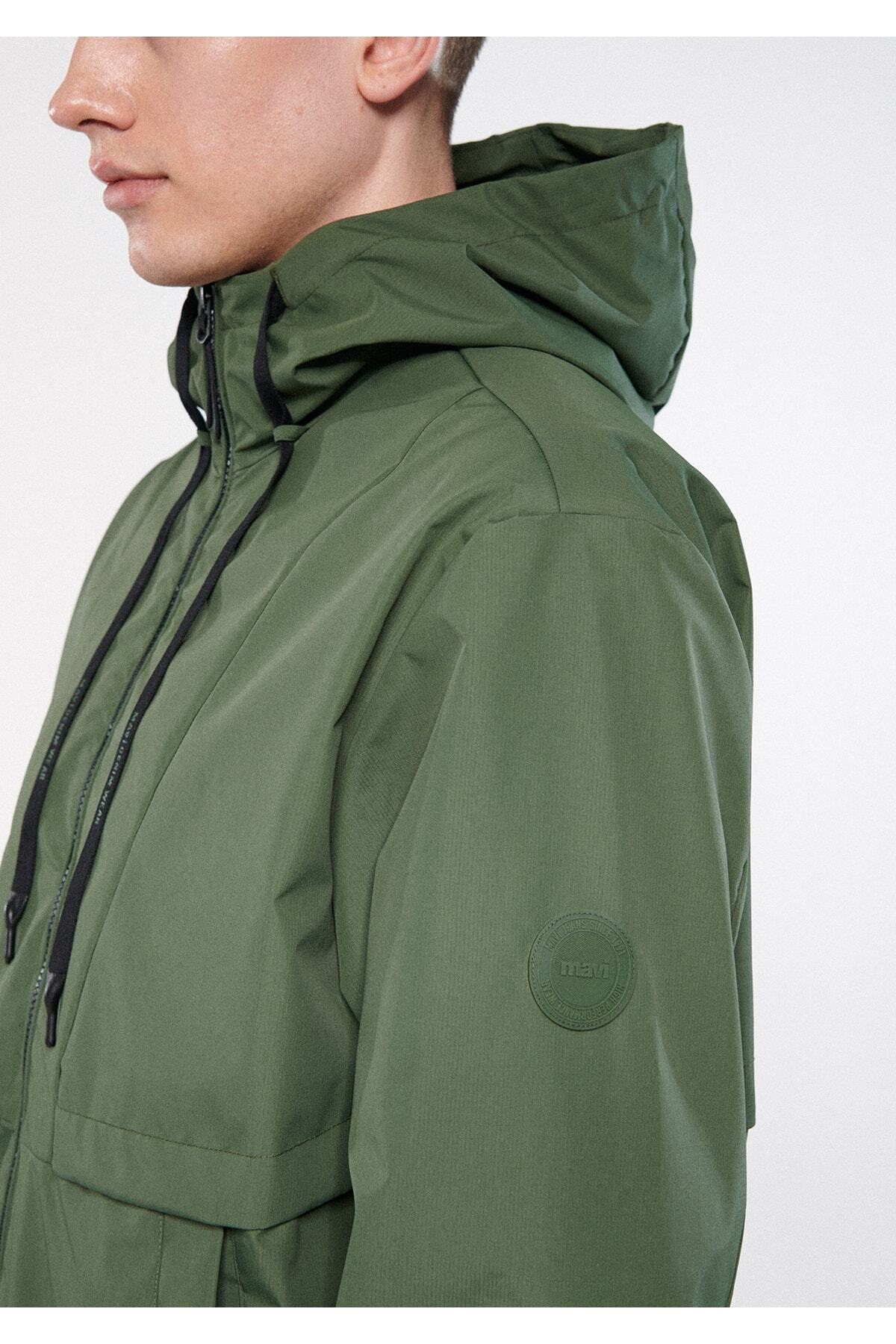 kapüşonlu ceket fermuarsız