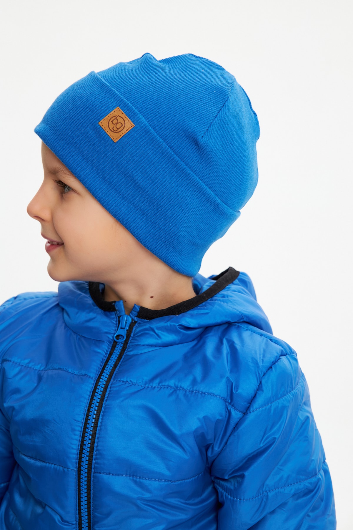 Babygiz Erkek Bebek Çocuk Trend Style Şapka Bere Boyunluk Takım Rahat %100 Pamuklu Kaşkorse fotoğrafı 4 (önizleme)