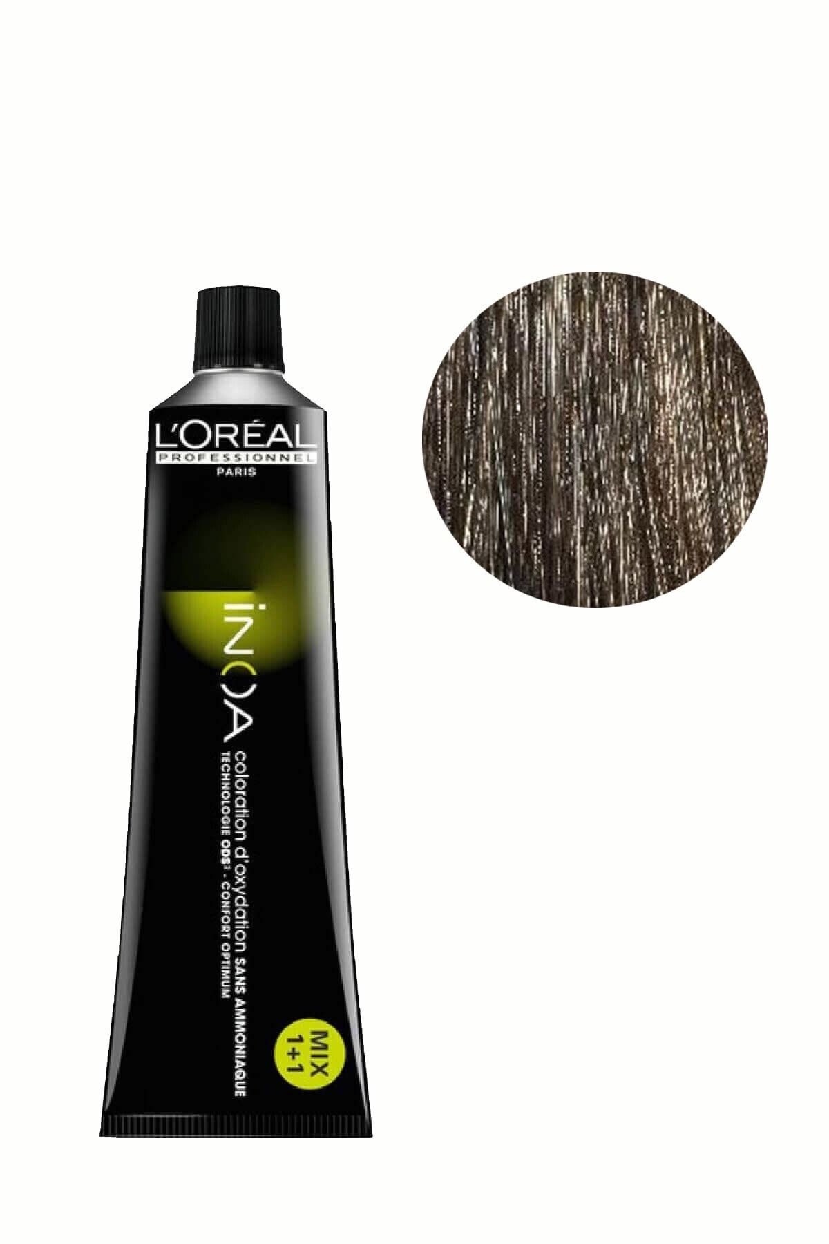 رنگ مو مردانه و زنانه 6 LIGHT KUMRAL 60ML ……… .01112 İNOA